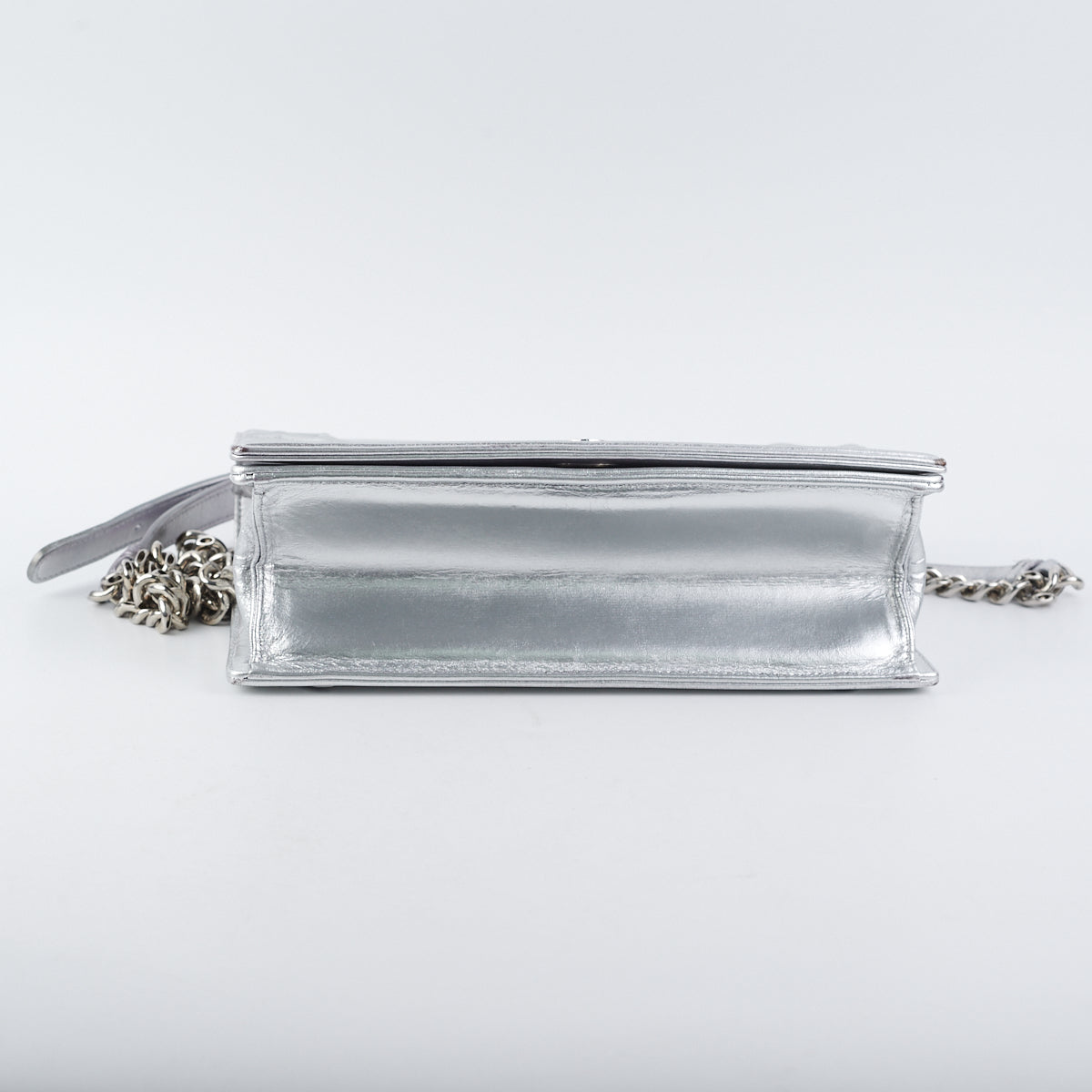 Dior Diorama Medium Metallic Silver
