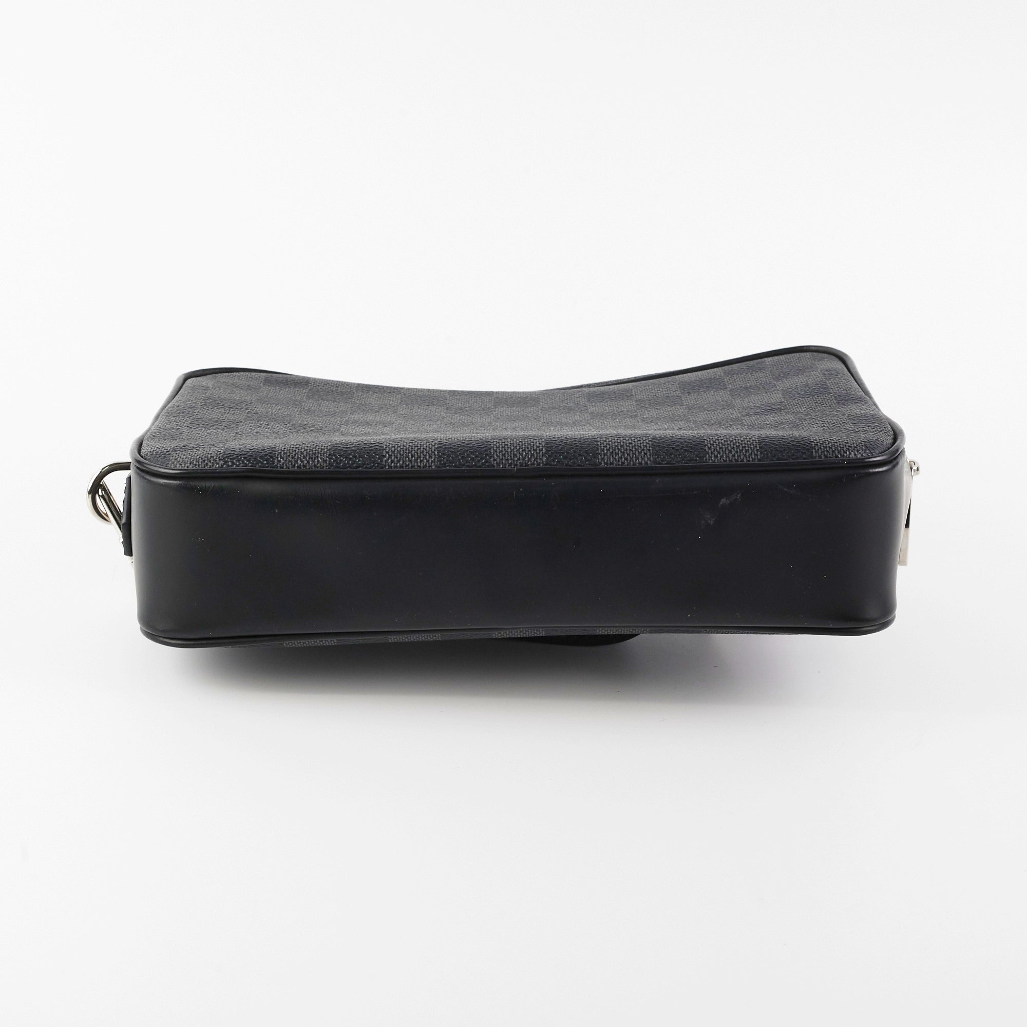 Louis Vuitton Kasai Graphite Clutch