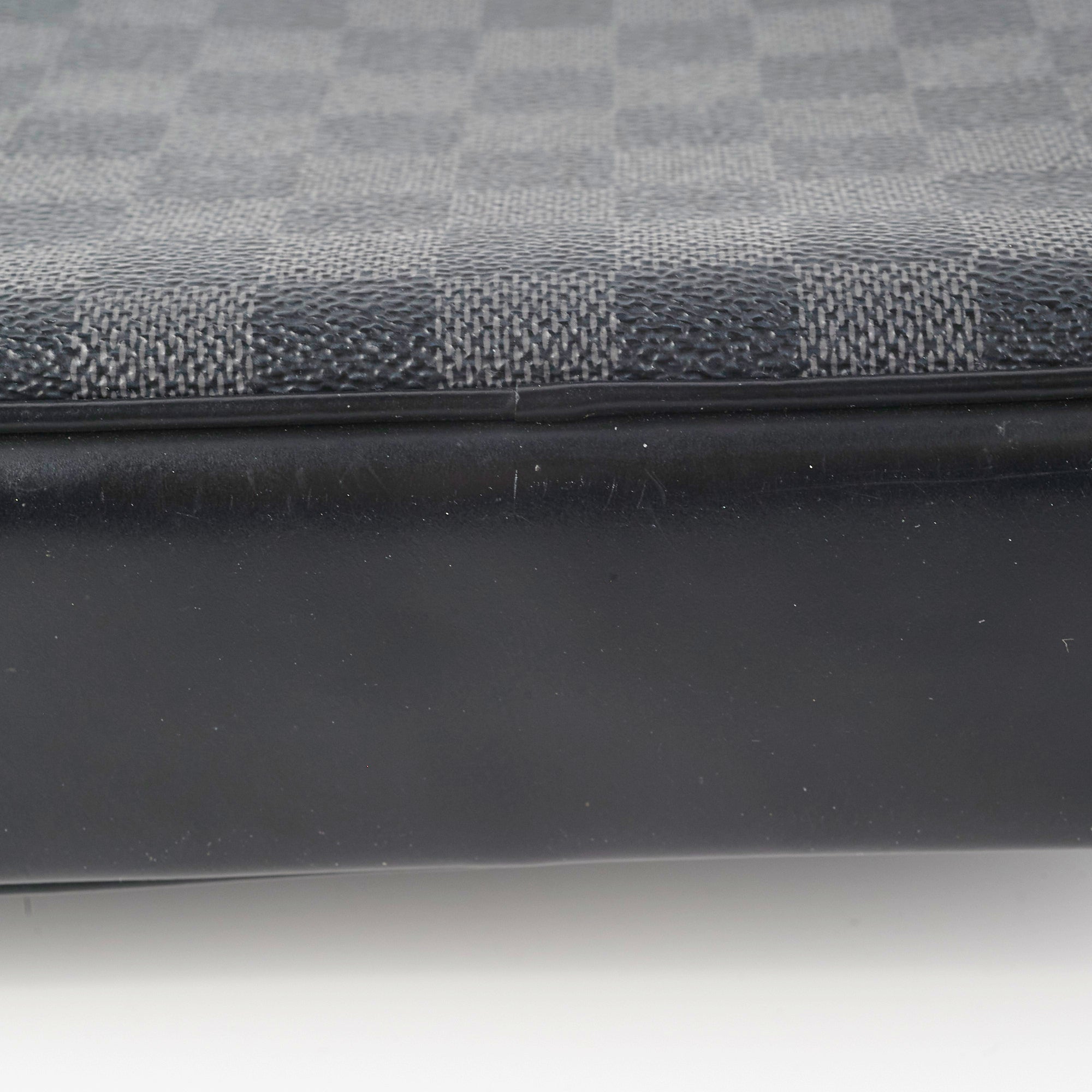 Louis Vuitton Kasai Graphite Clutch