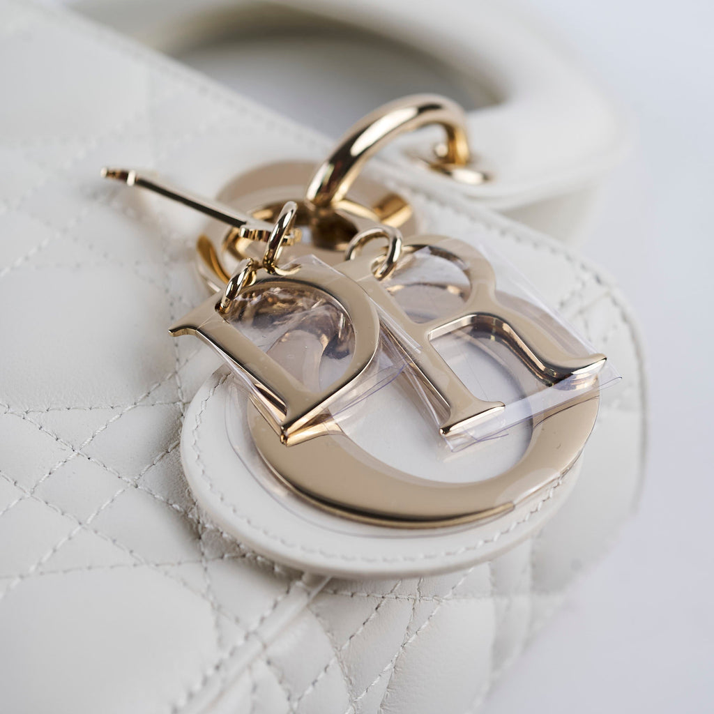 Christian Dior ABC Lady Dior White