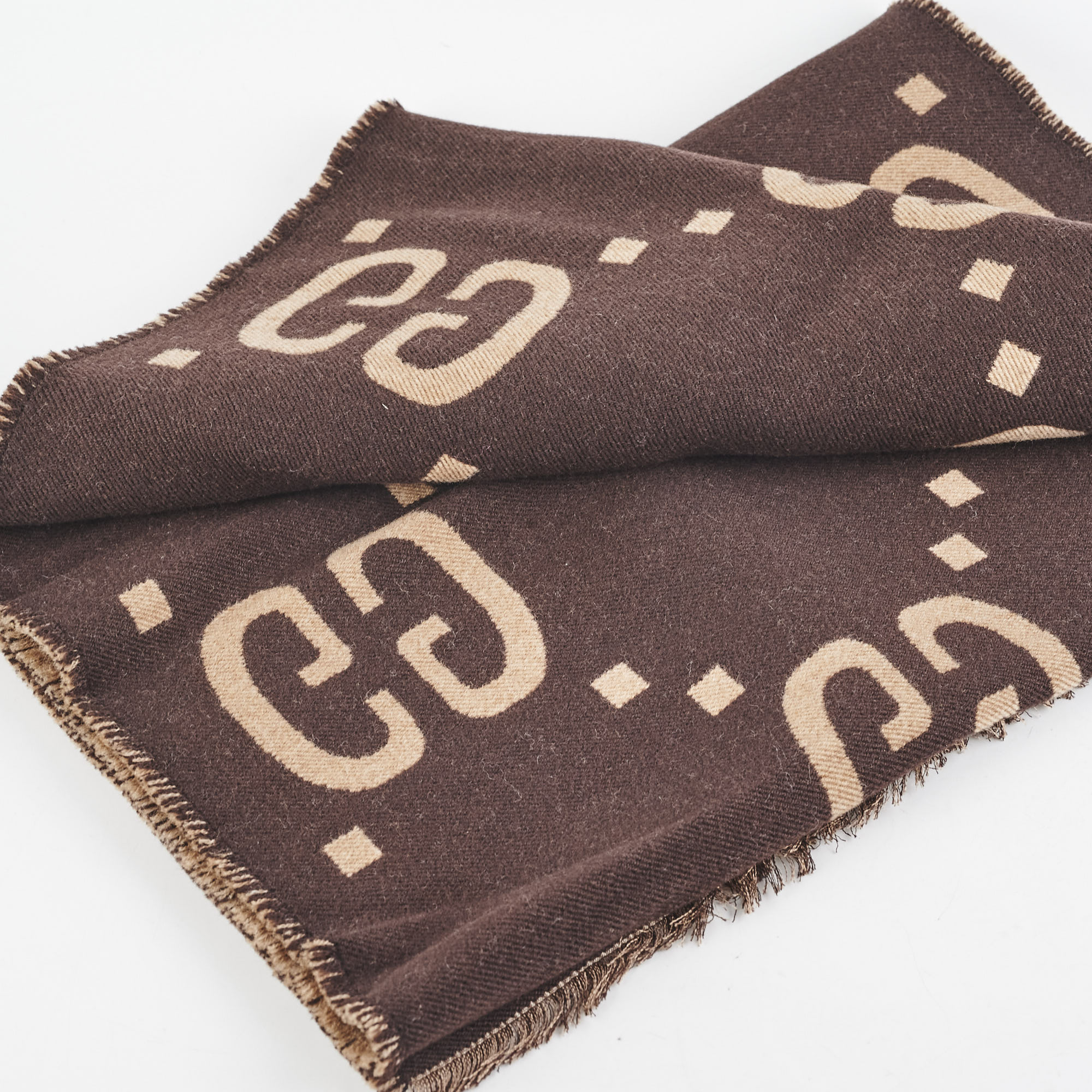 Gucci Scarf Brown