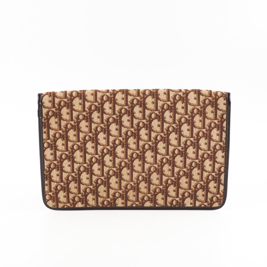 Christian Dior Vintage Brown Pouch