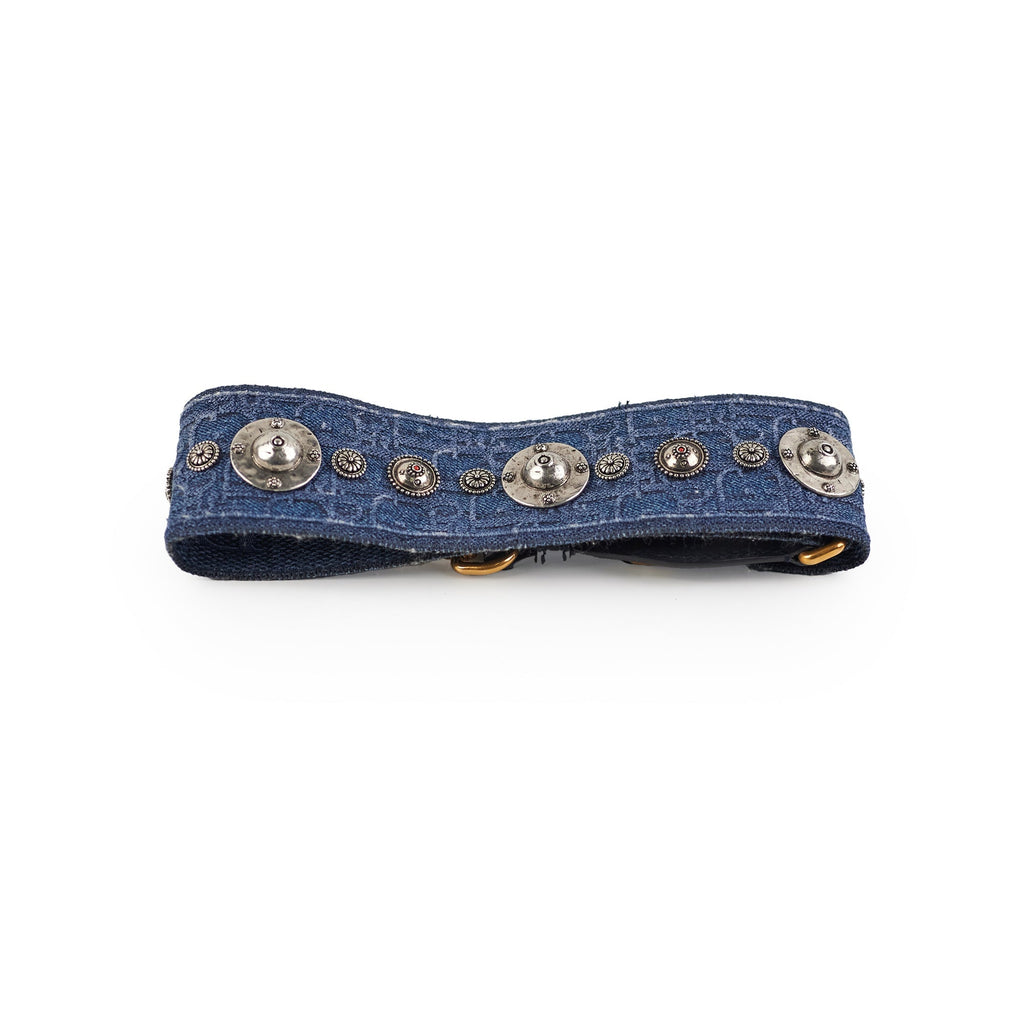 Christian Dior Navy Guitar Strap