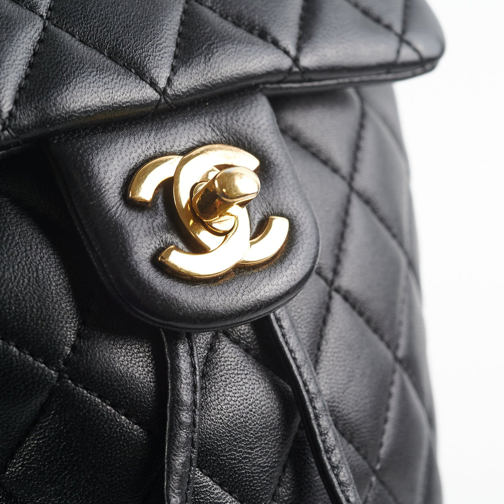 Chanel Quilted Urbanspirit Backpack Black