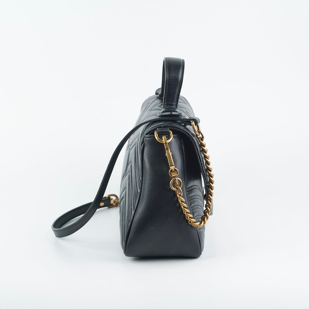 Gucci Top Handle Marmont Black