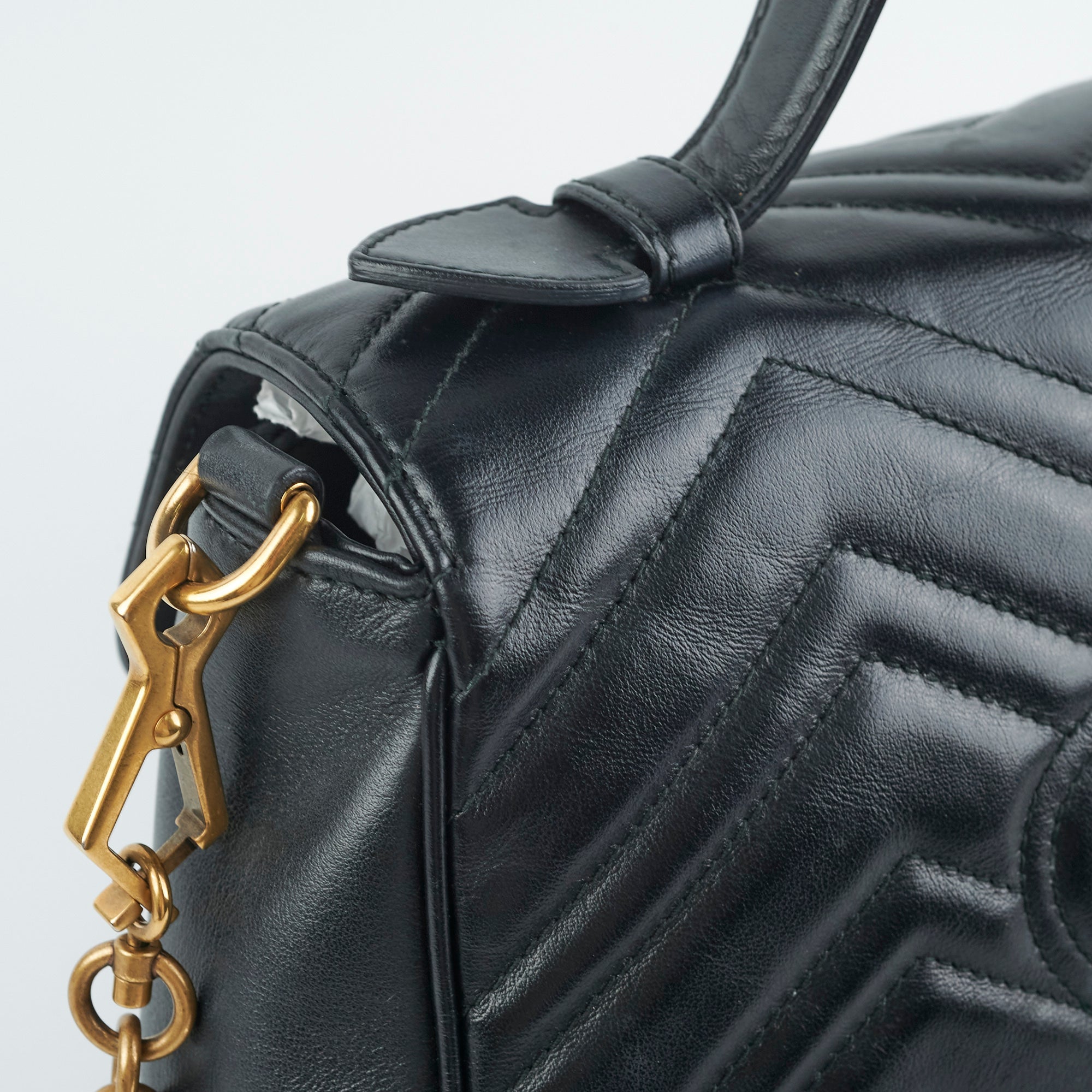 Gucci Top Handle Marmont Black