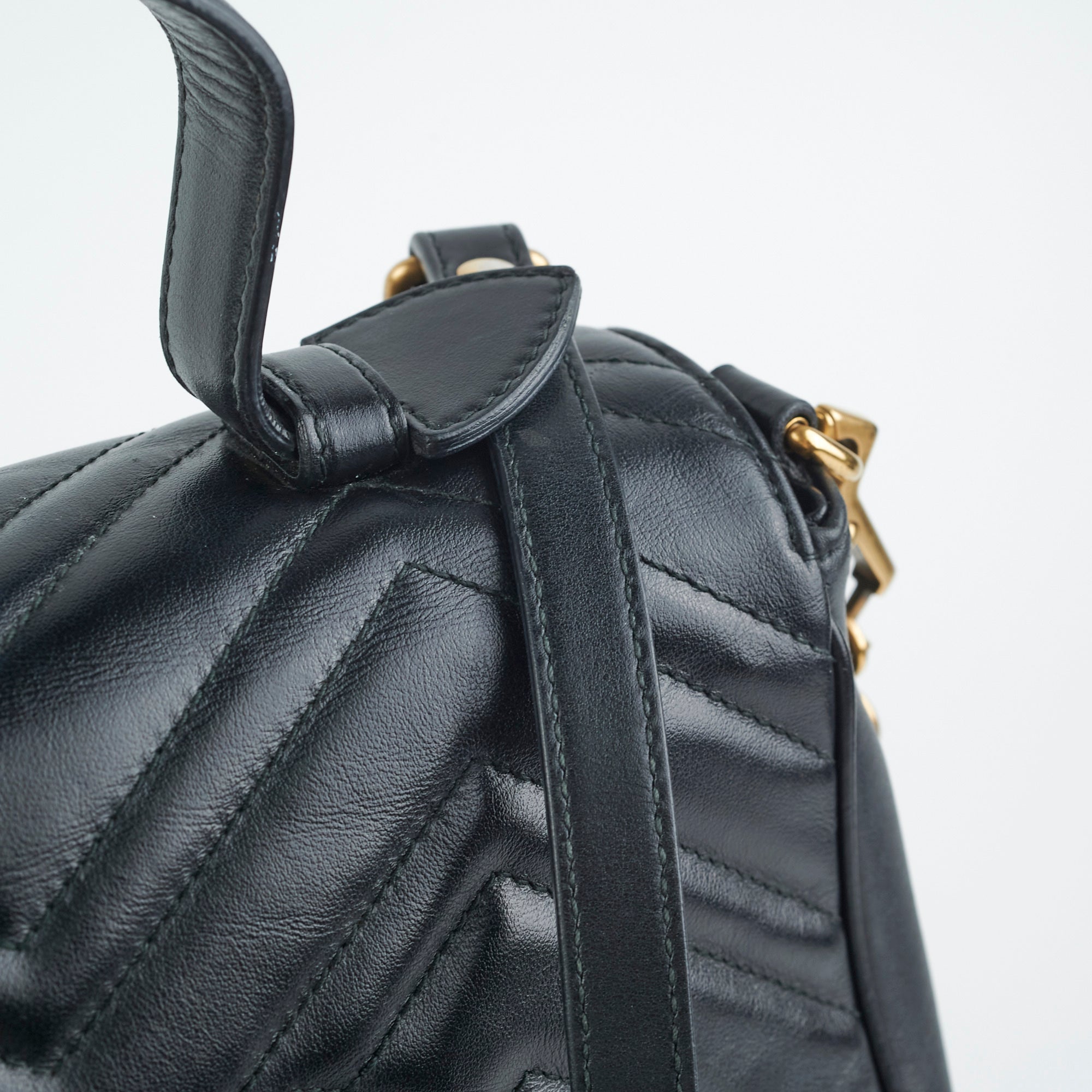 Gucci Top Handle Marmont Black