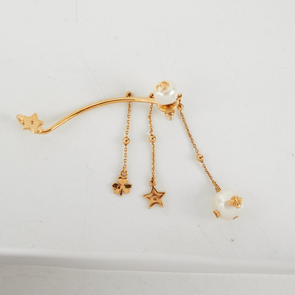 Dior Pearl Gold Earcuffs