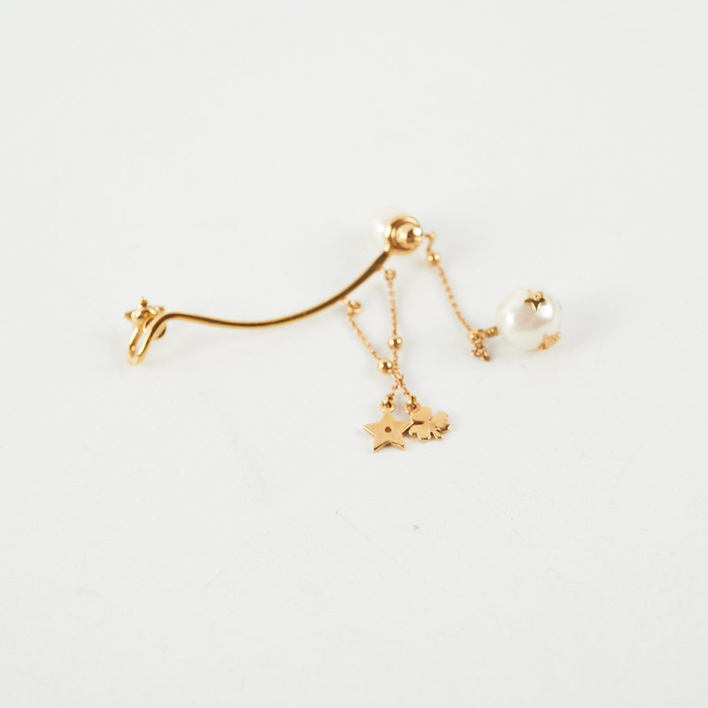 Dior Pearl Gold Earcuffs