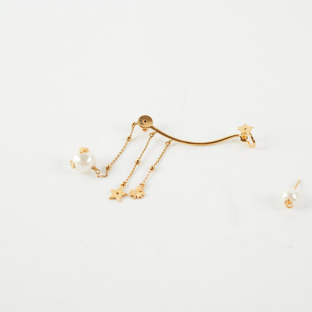 Dior Pearl Gold Earcuffs