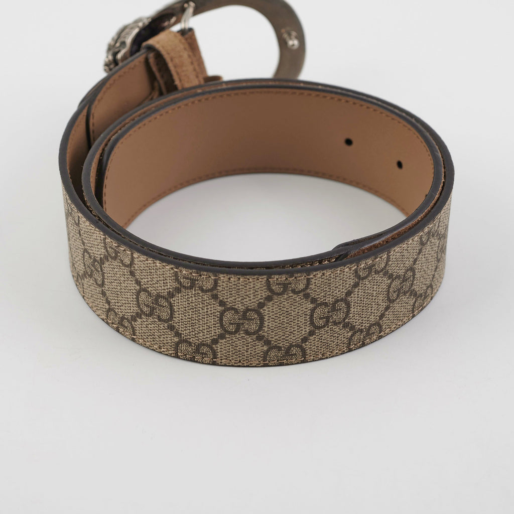 Gucci Dionysus GG Supreme Monogram Size 75cm Belt
