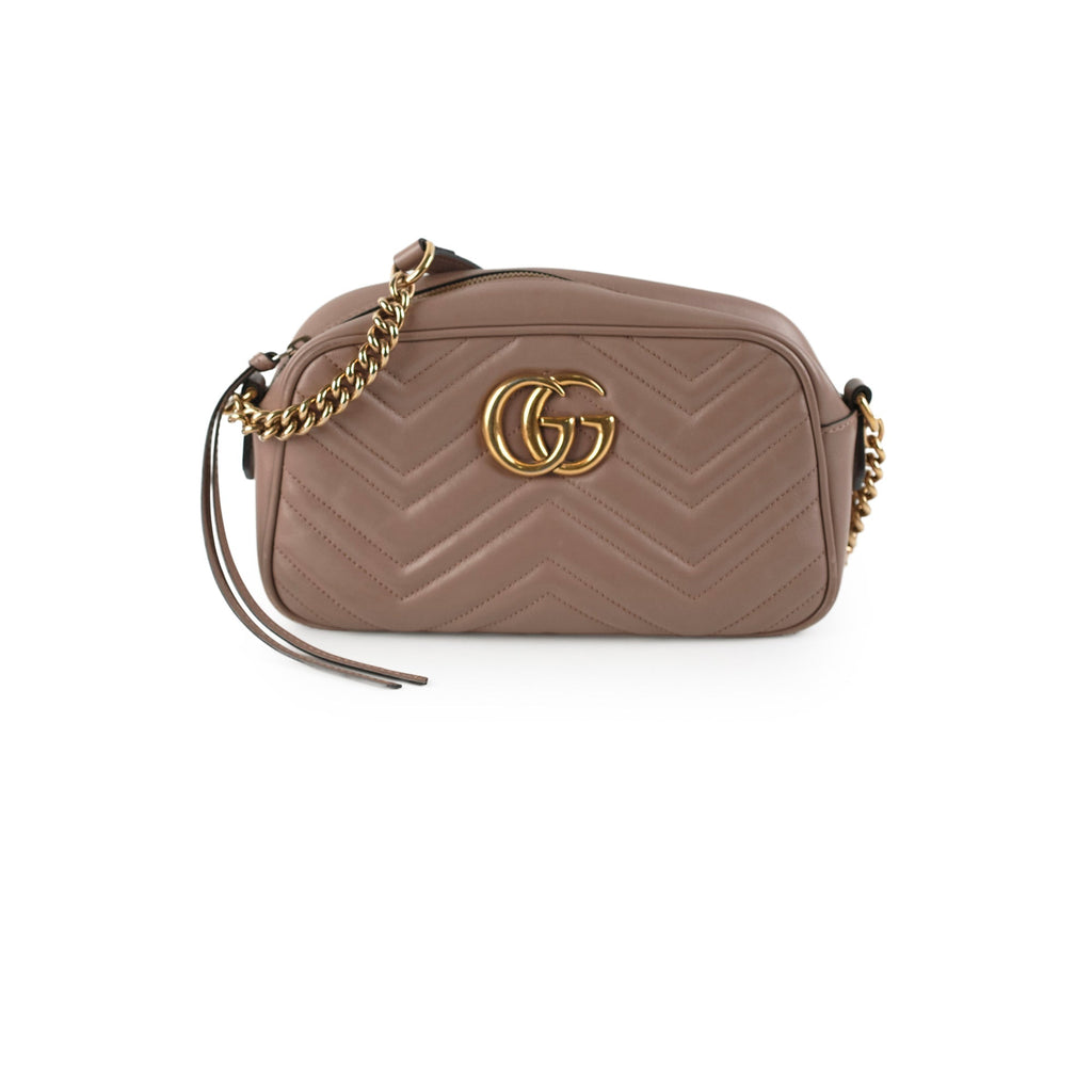 Gucci Small Marmont Camera Bag Pink