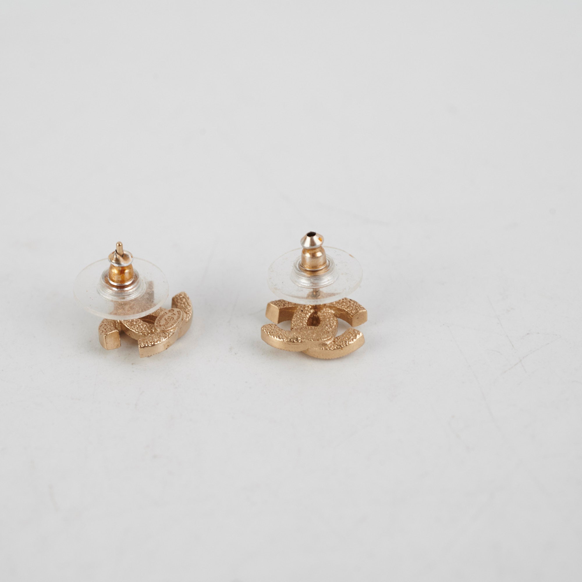 Chanel CC Crystal Earrings