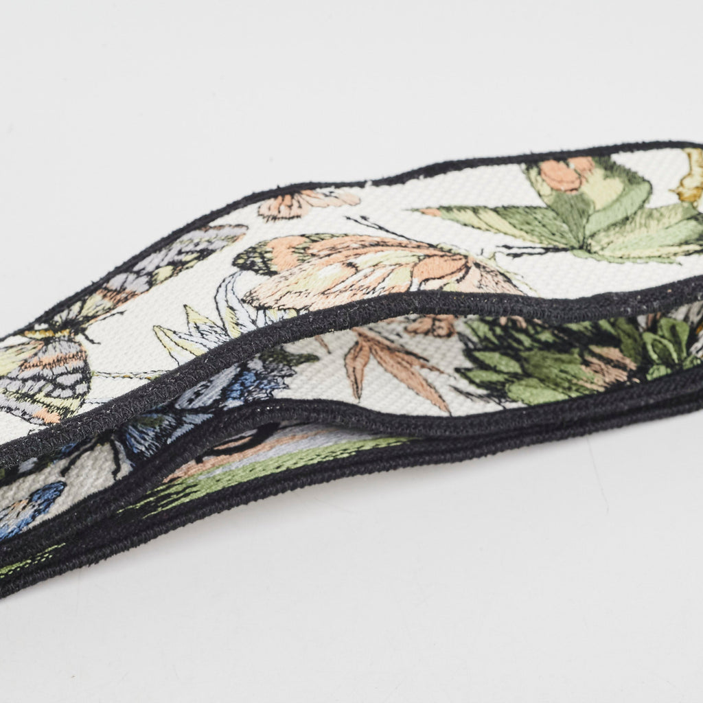 Christian Dior Embroidered Butterfly Adjustable Strap