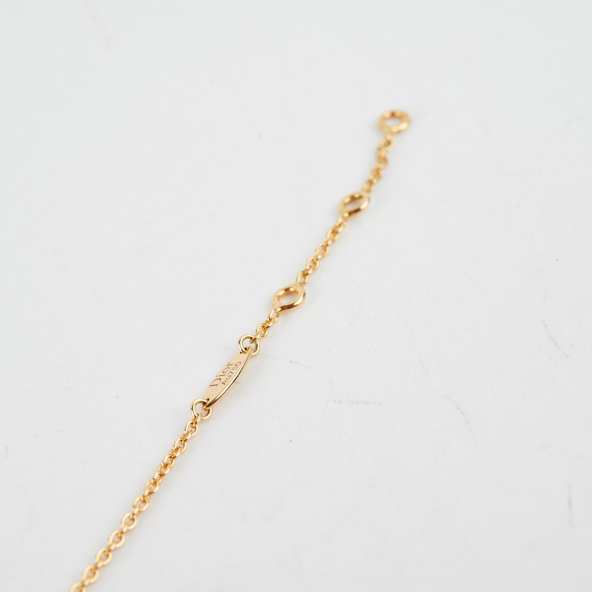 Christian Dior Gold Heart Bracelet Jewellery