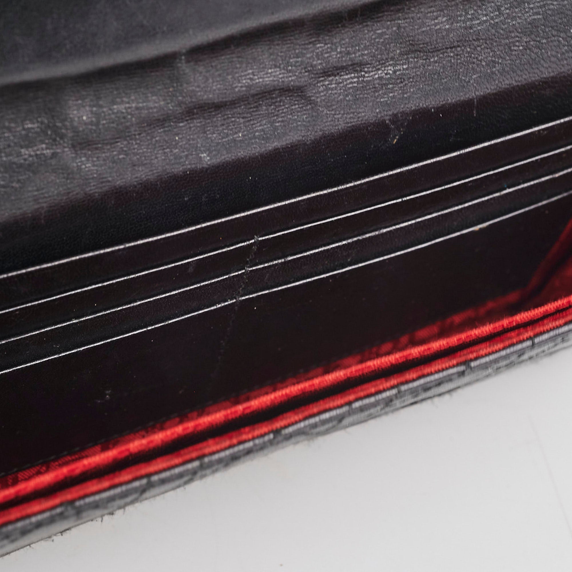 Christian Dior Black Long Clutch Wallet
