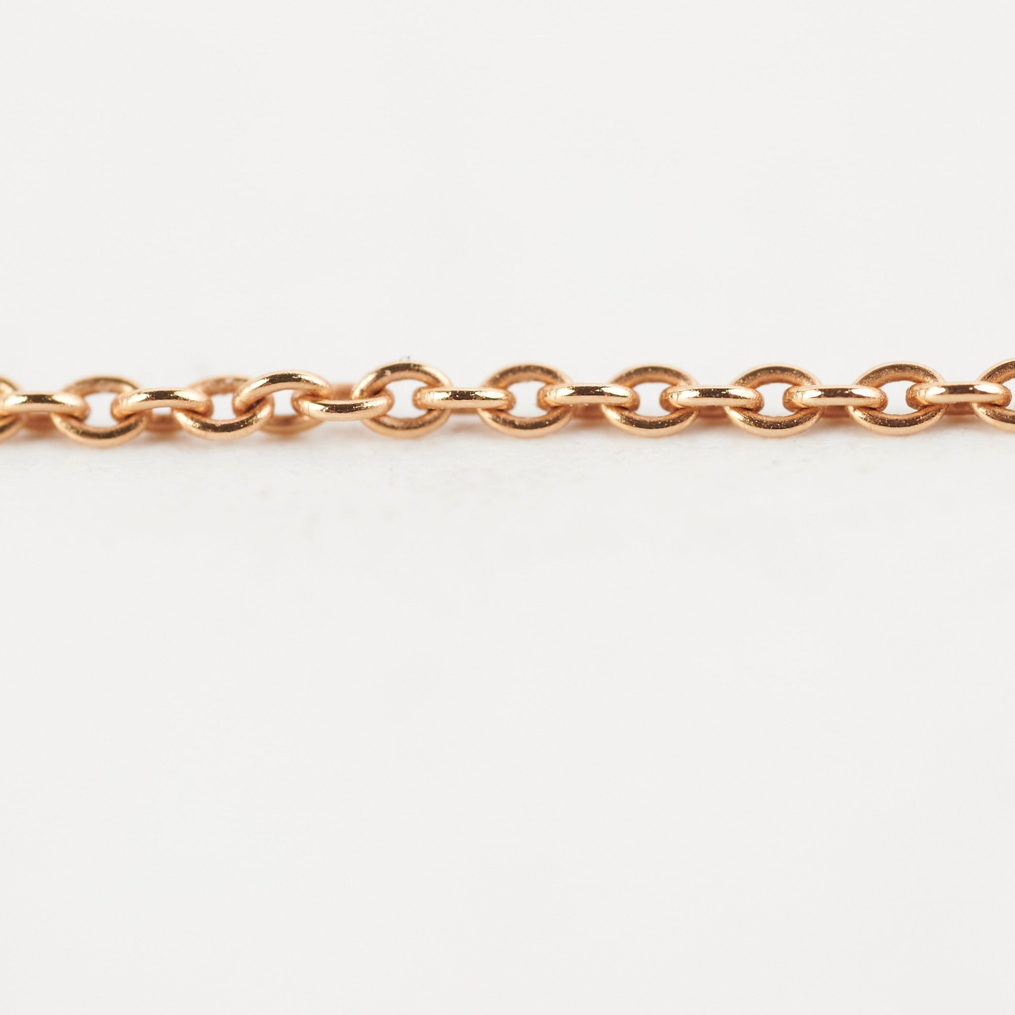 Christian Dior Rose De Vents Yellow Gold with Diamond Necklace