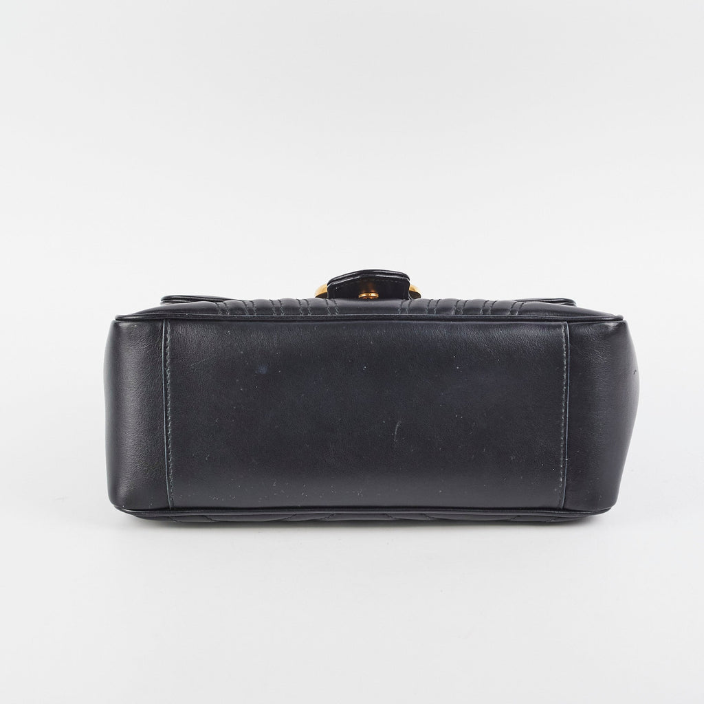 Gucci GG Marmont Top Handle Black