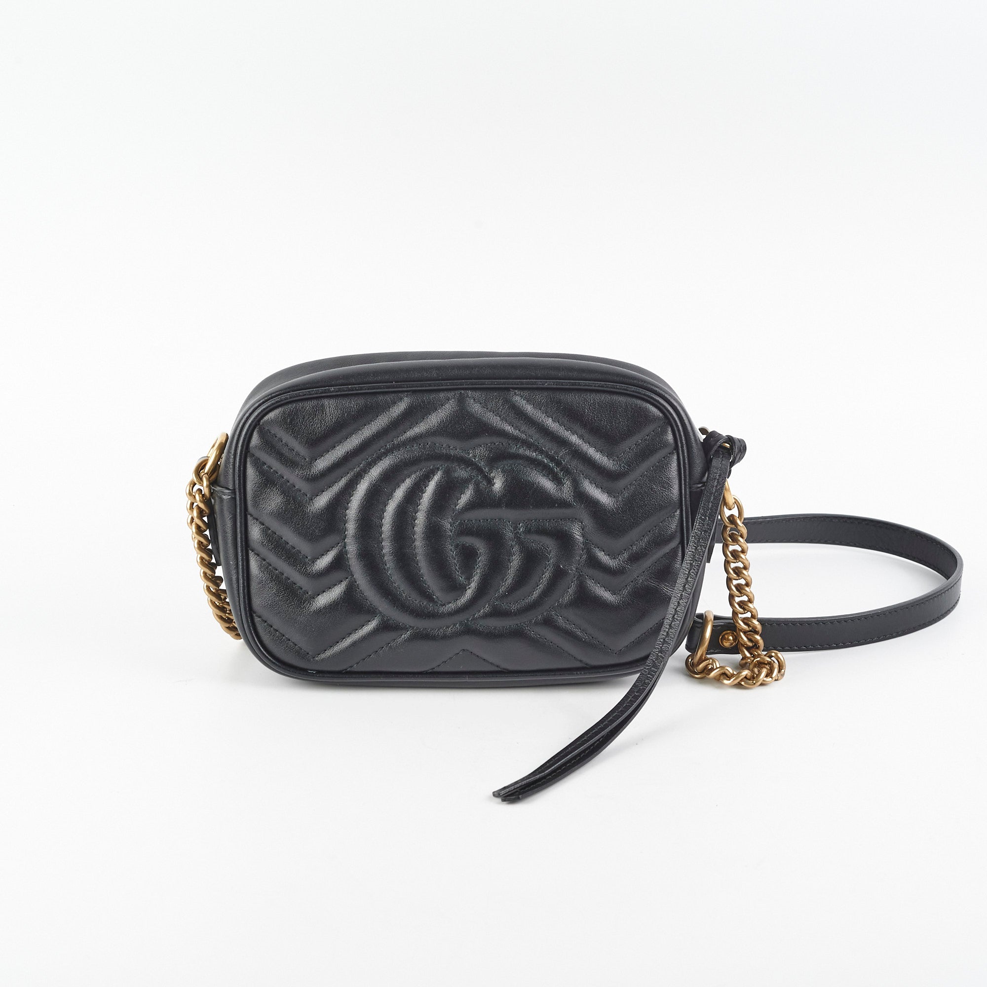 Gucci Marmont Mini Camera Bag Black