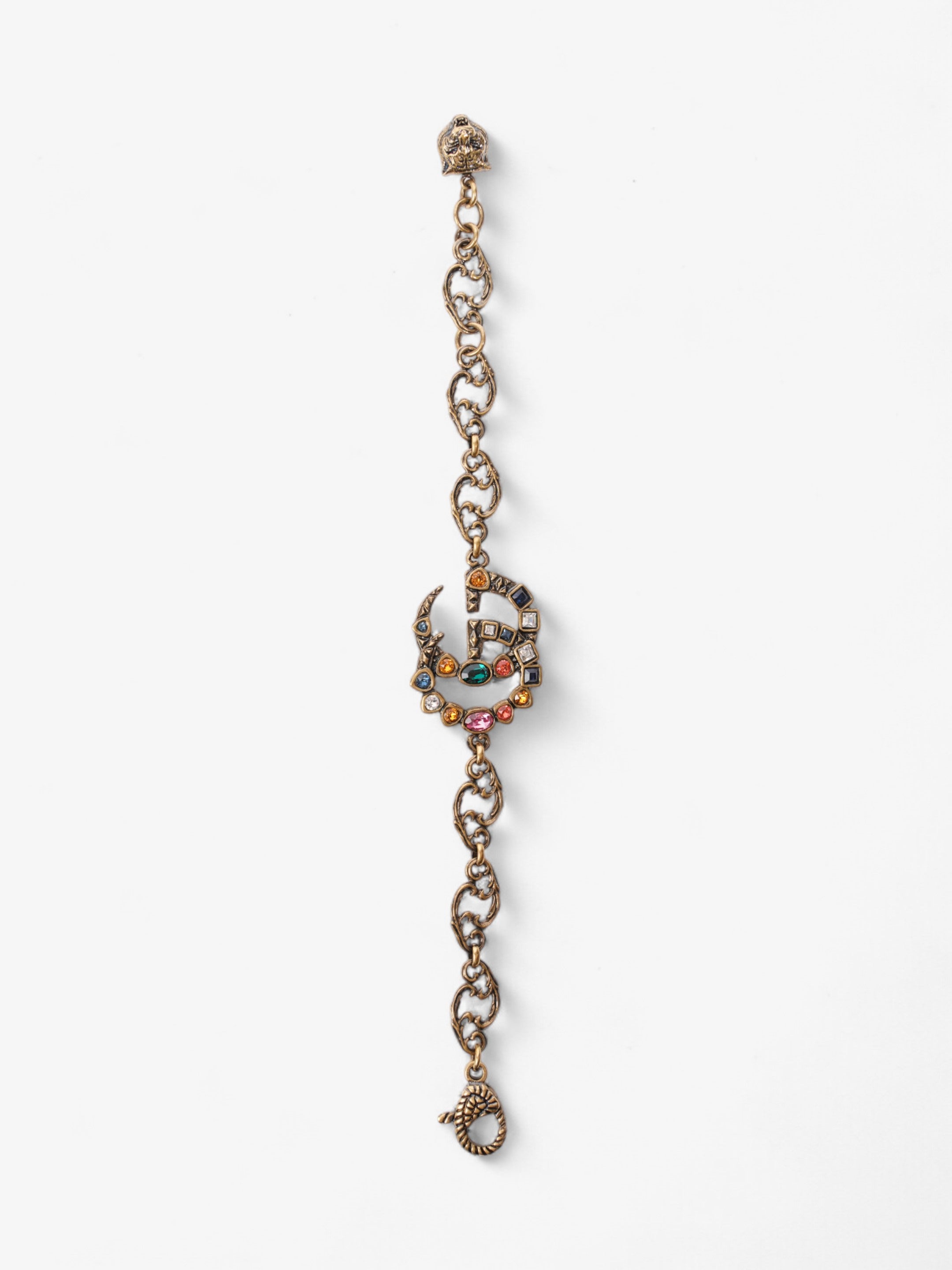 Gucci GG Crystal Bracelet Gold / Multicolour