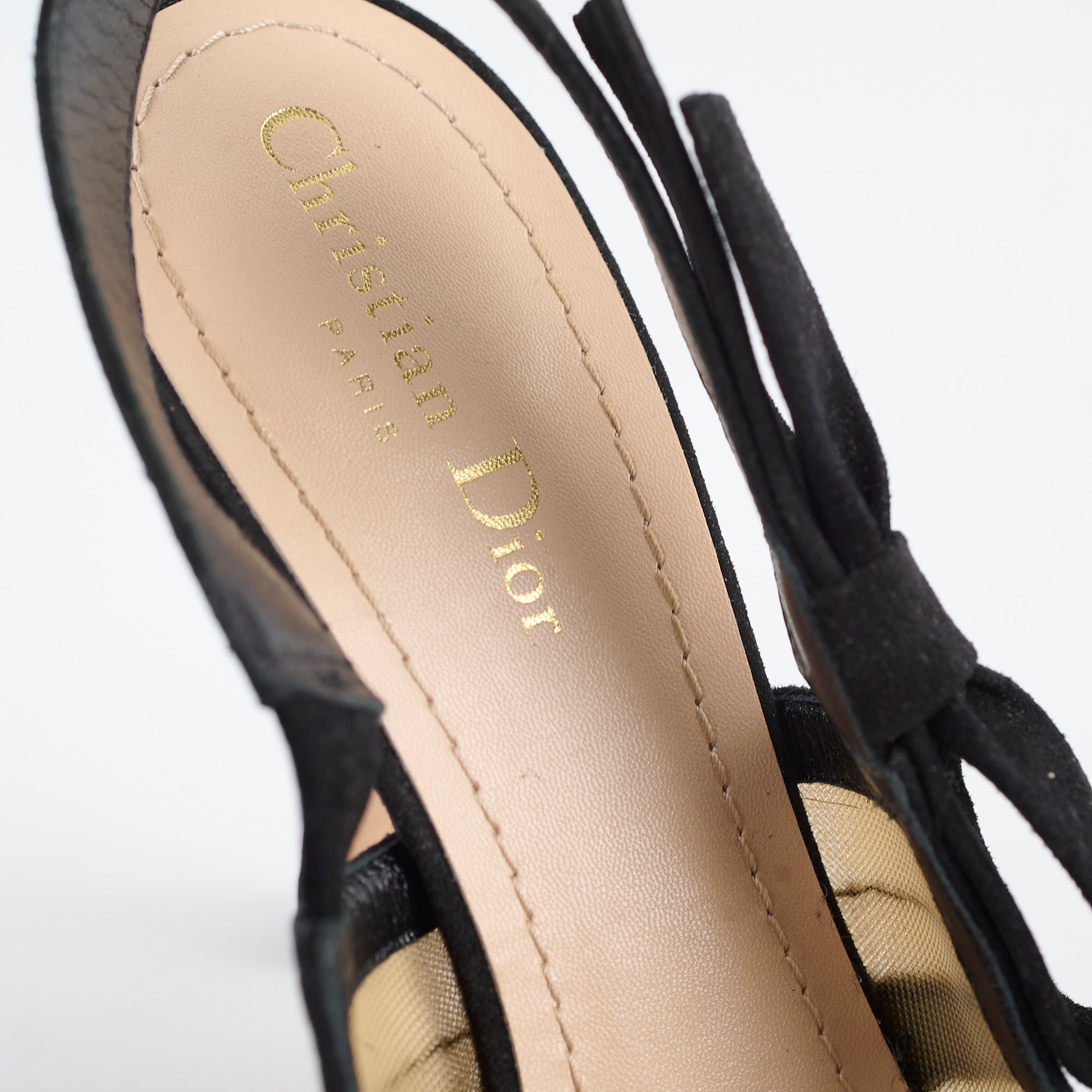 Dior Black Heels 39