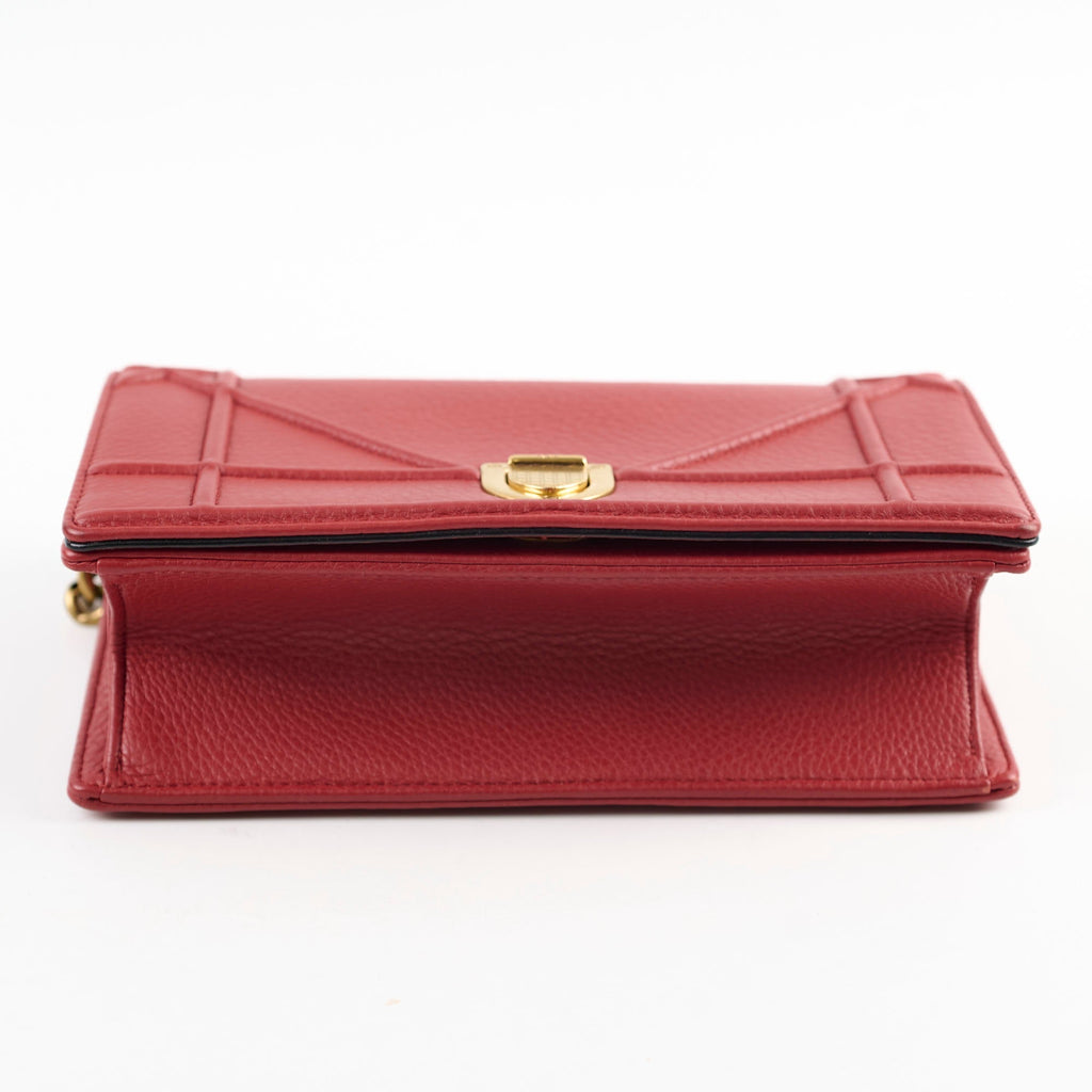 Christian Dior Small Diorama Red