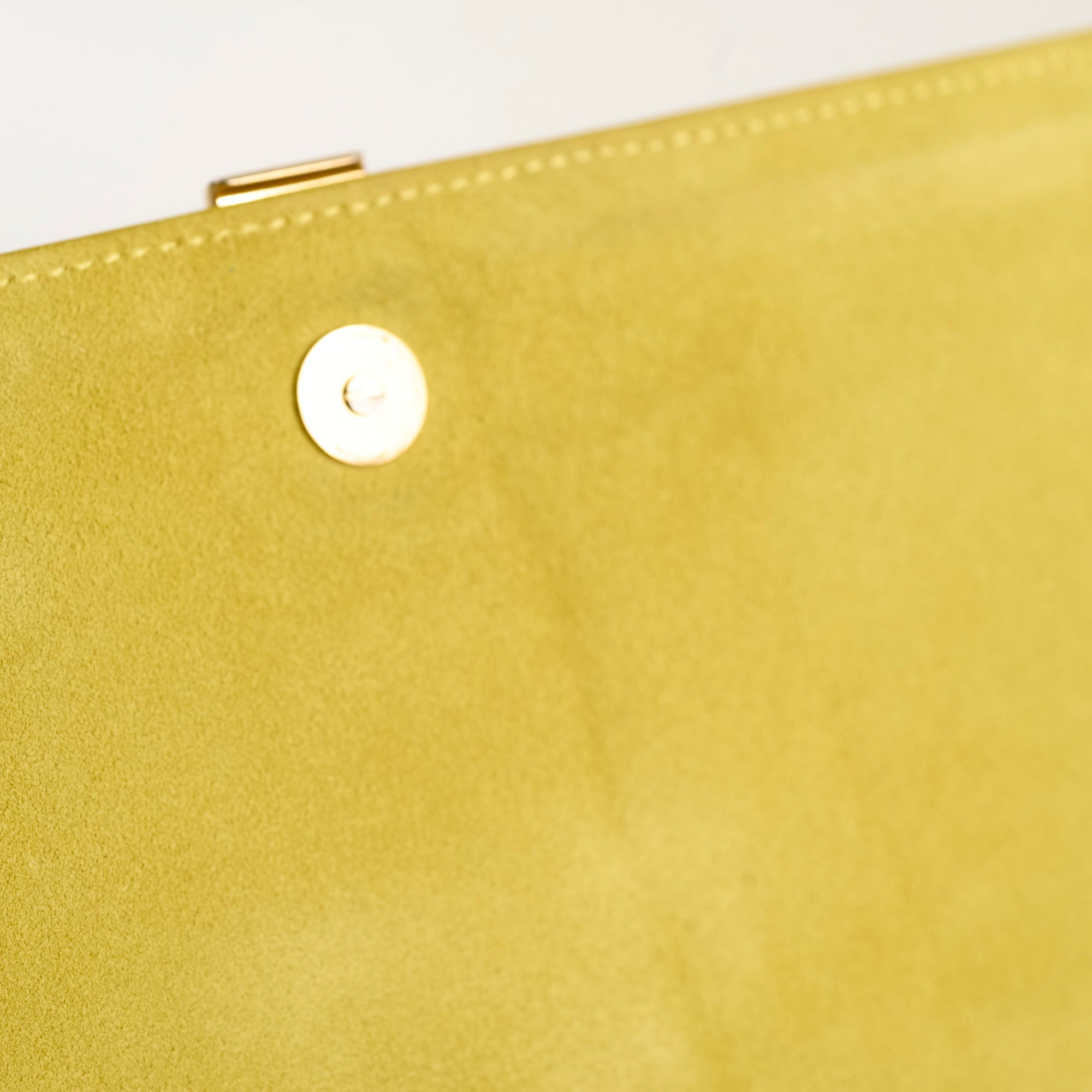 Saint Laurent Y Clutch Yellow