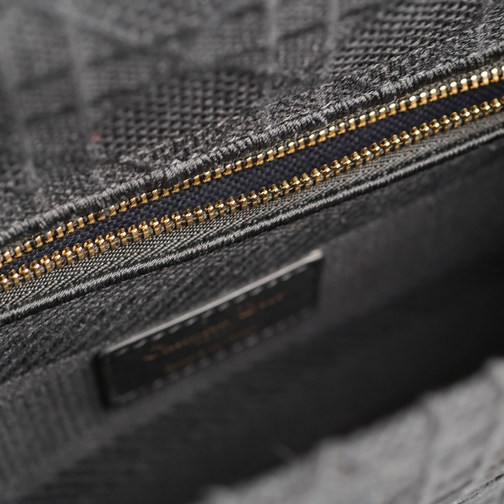 Christian Dior Lady Dior Small Black Fabric - 2020