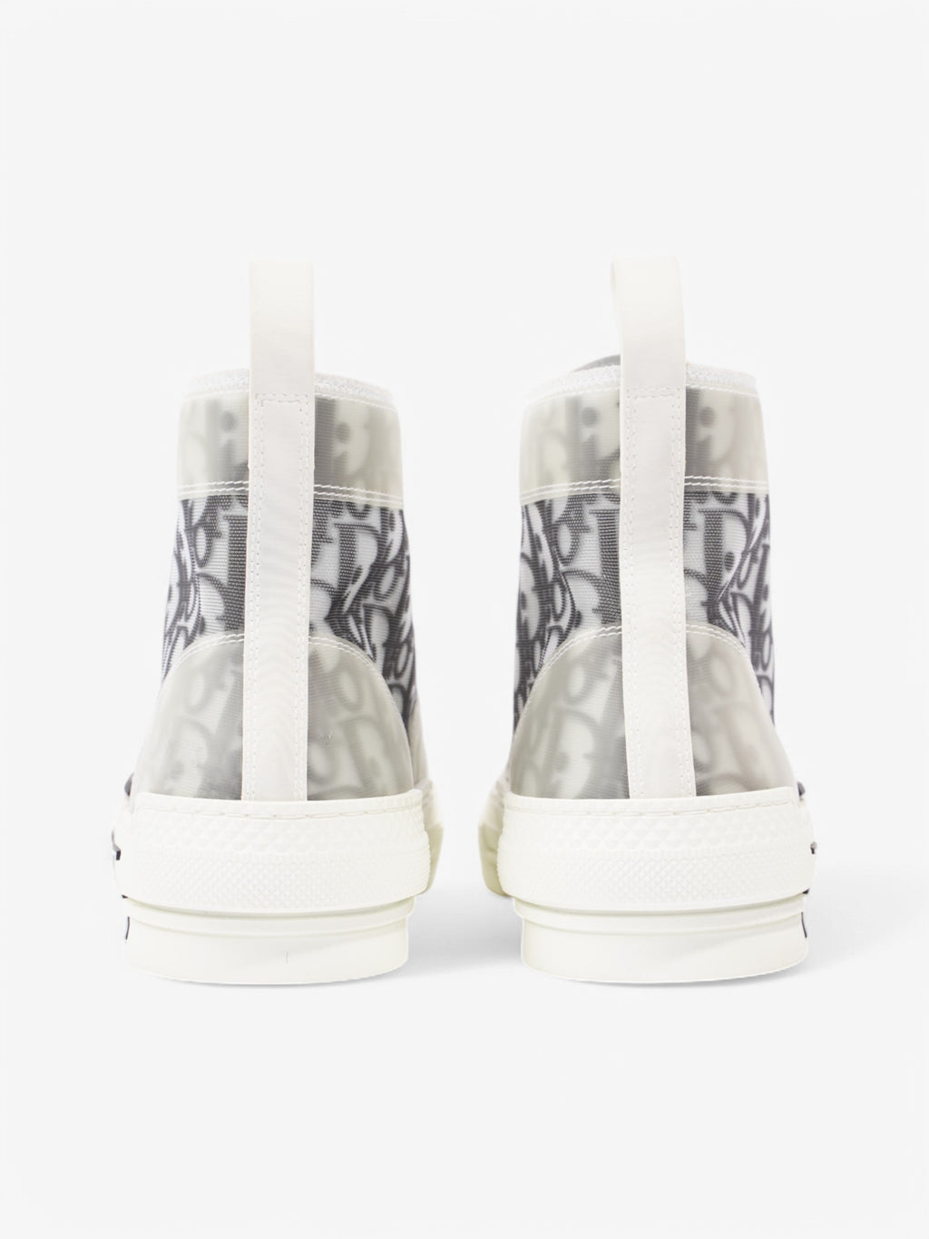Christian Dior B23 White  / Grey Oblique Rubber EU 42 UK 8