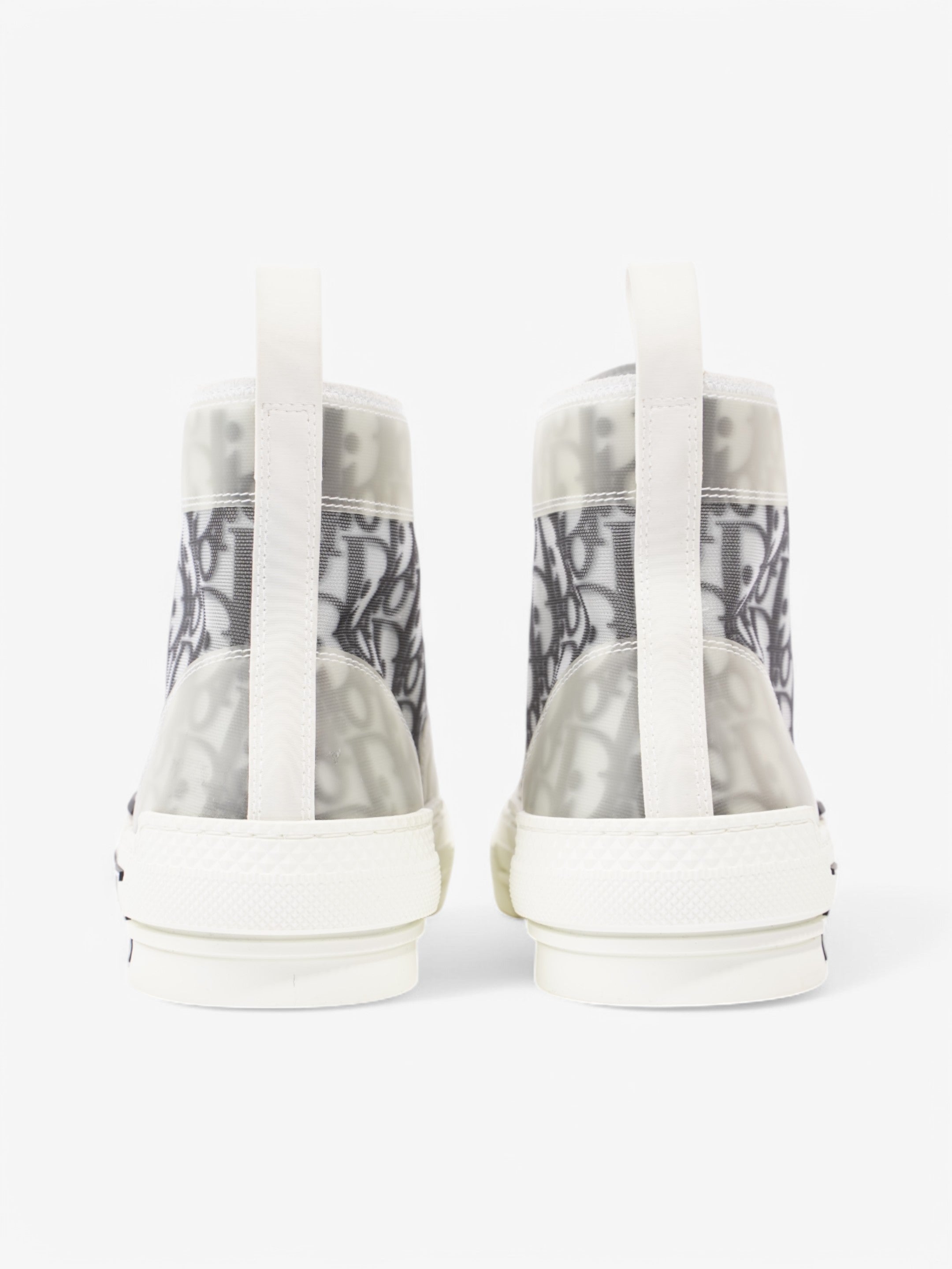 Christian Dior B23 White  / Grey Oblique Rubber EU 42 UK 8