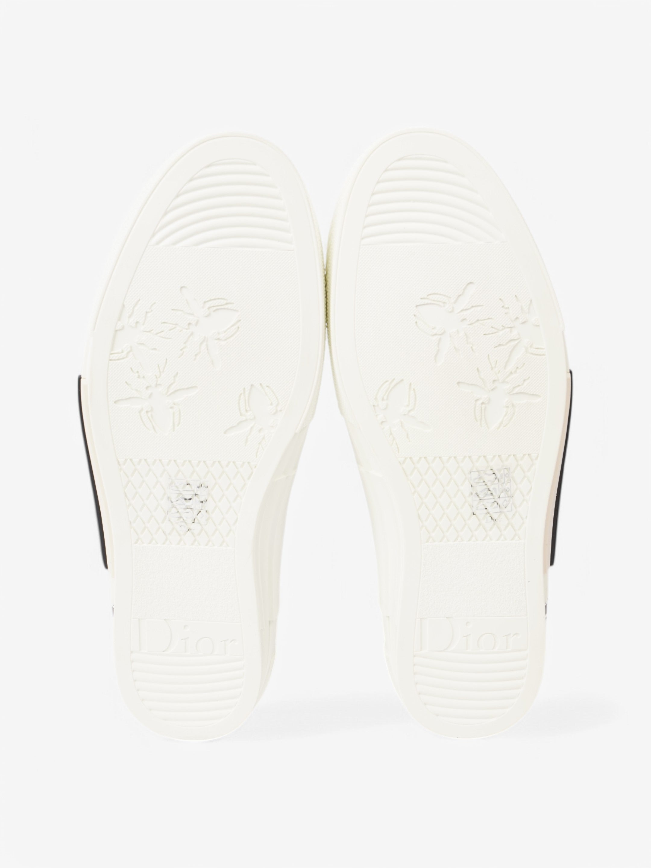 Christian Dior B23 White  / Grey Oblique Rubber EU 42 UK 8