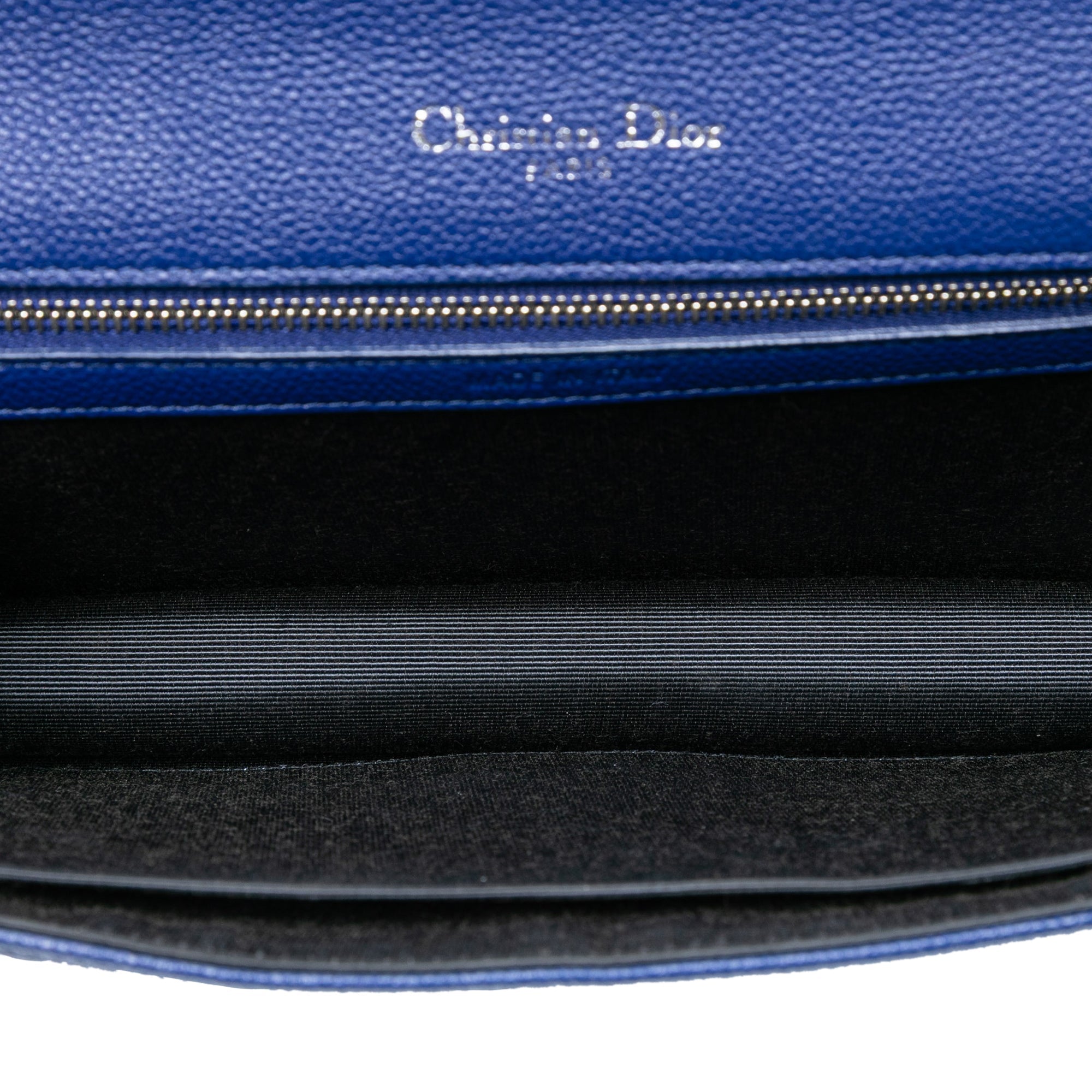 Diorama Flap Bag Grained Calfskin Large