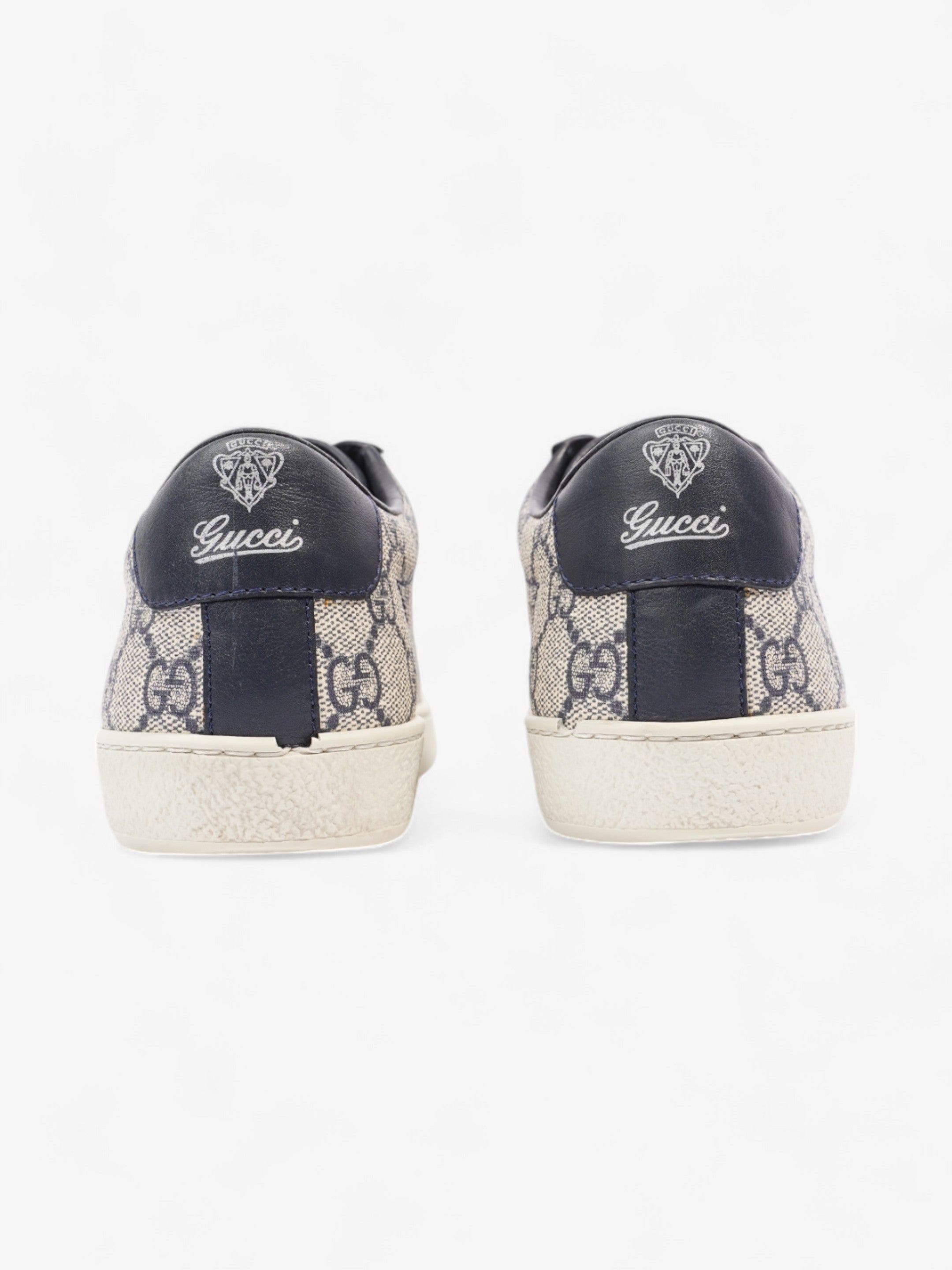 Gucci Brooklyn GG Supreme Sneakers Beige  / Navy Canvas EU 36 UK 3