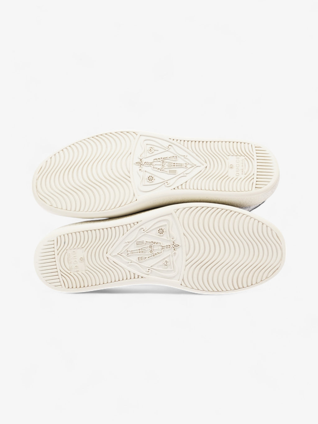 Gucci Brooklyn GG Supreme Sneakers Beige  / Navy Canvas EU 36 UK 3