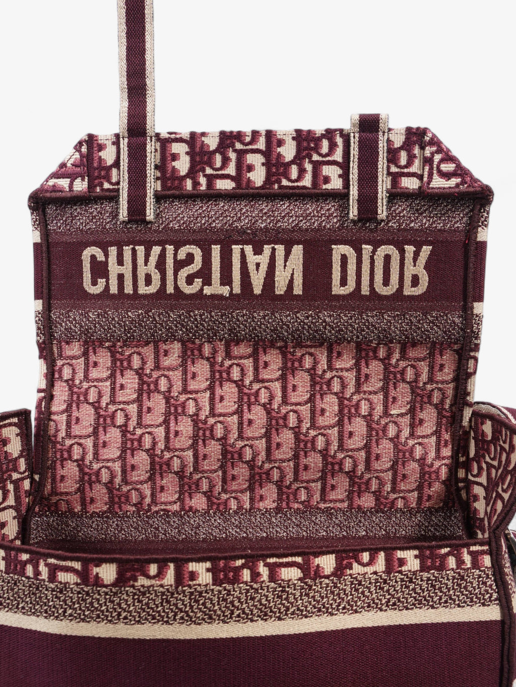 Christian Dior Diorcamp Messenger Burgundy Dior Oblique Canvas Medium