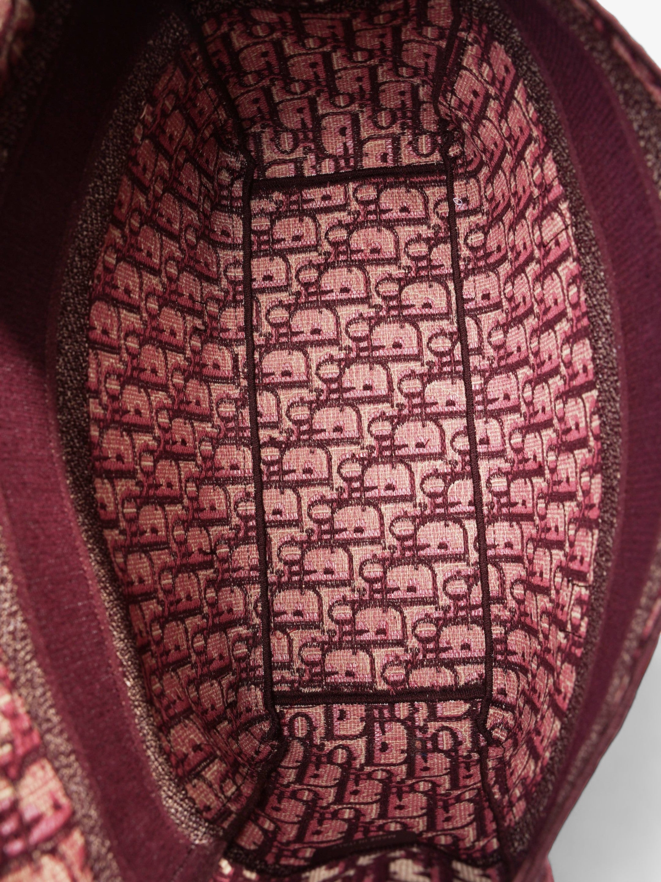 Christian Dior Diorcamp Messenger Burgundy Dior Oblique Canvas Medium