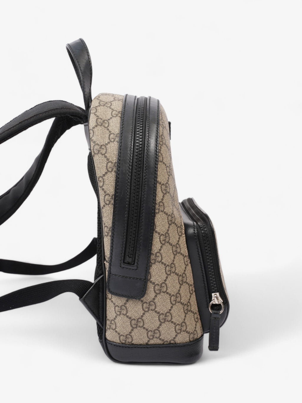 Gucci GG Backpack GG Supreme / Black Coated Canvas