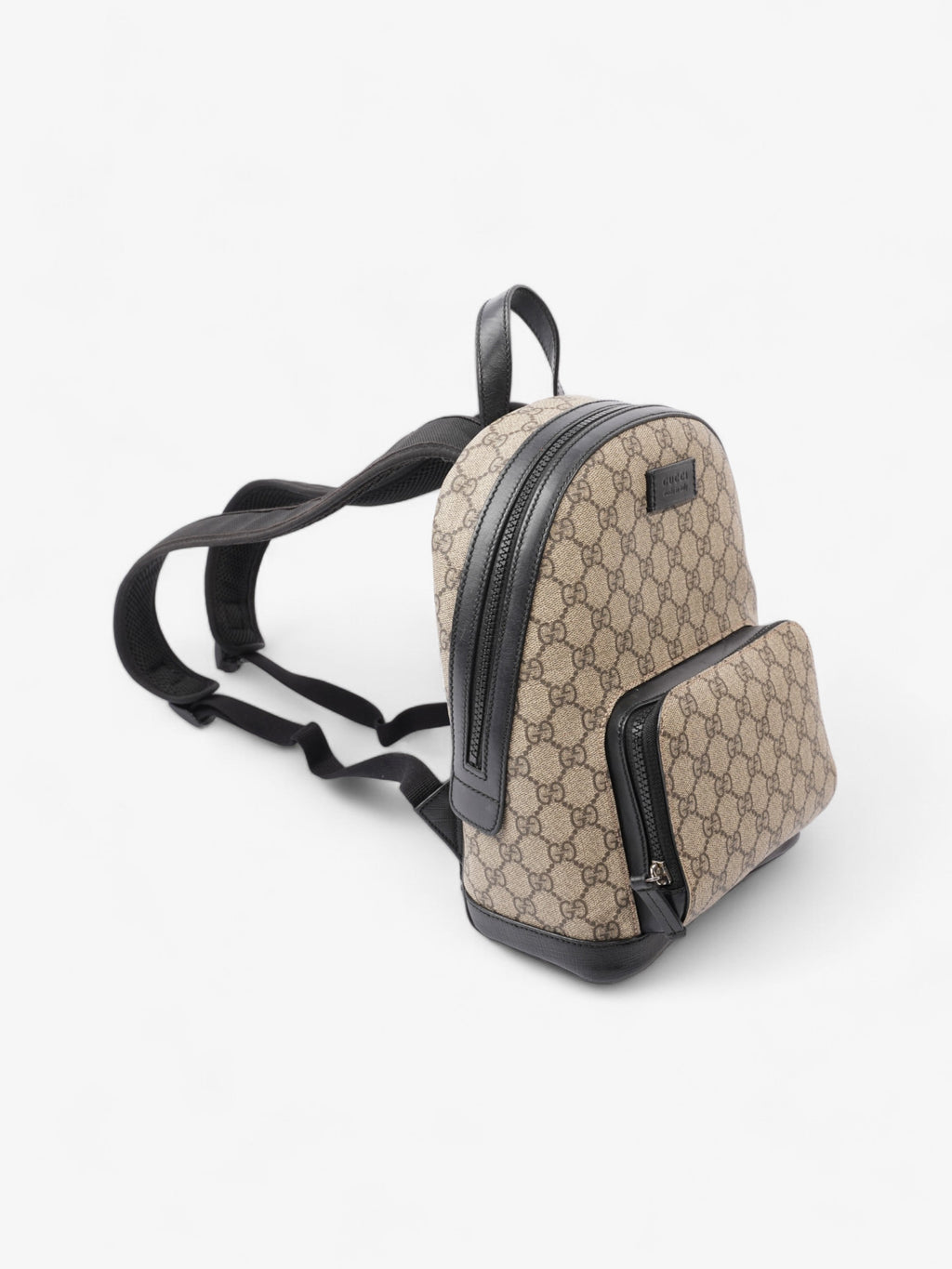 Gucci GG Backpack GG Supreme / Black Coated Canvas