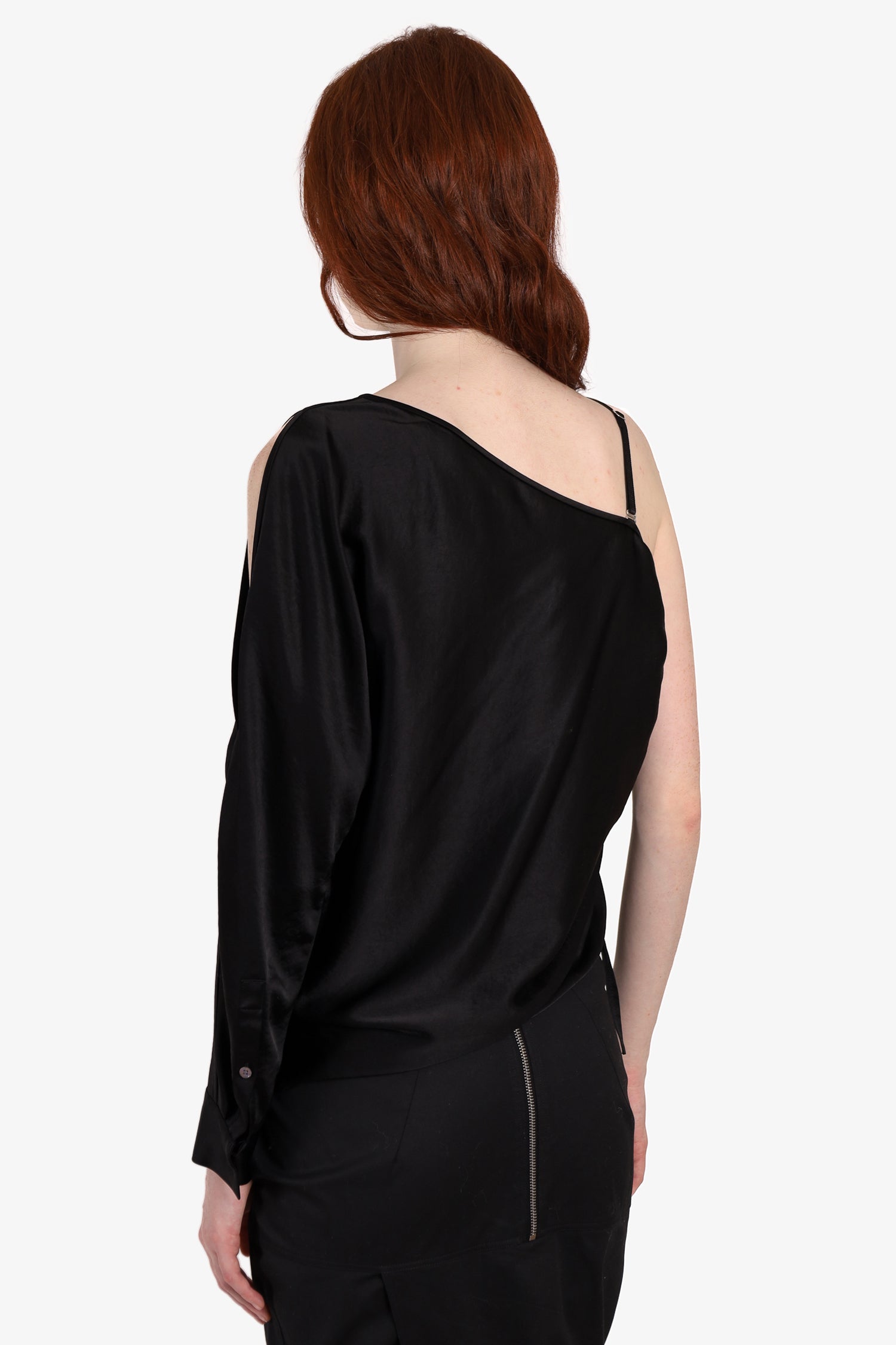 T by Alexander Wang Black Ruched Sleeveless Top Size 2