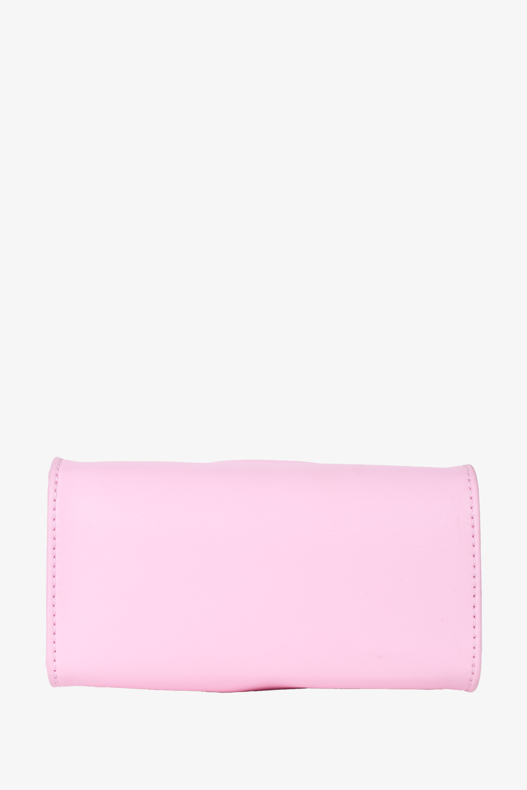 Telfar Pink Faux Leather Small Crossbody Bag