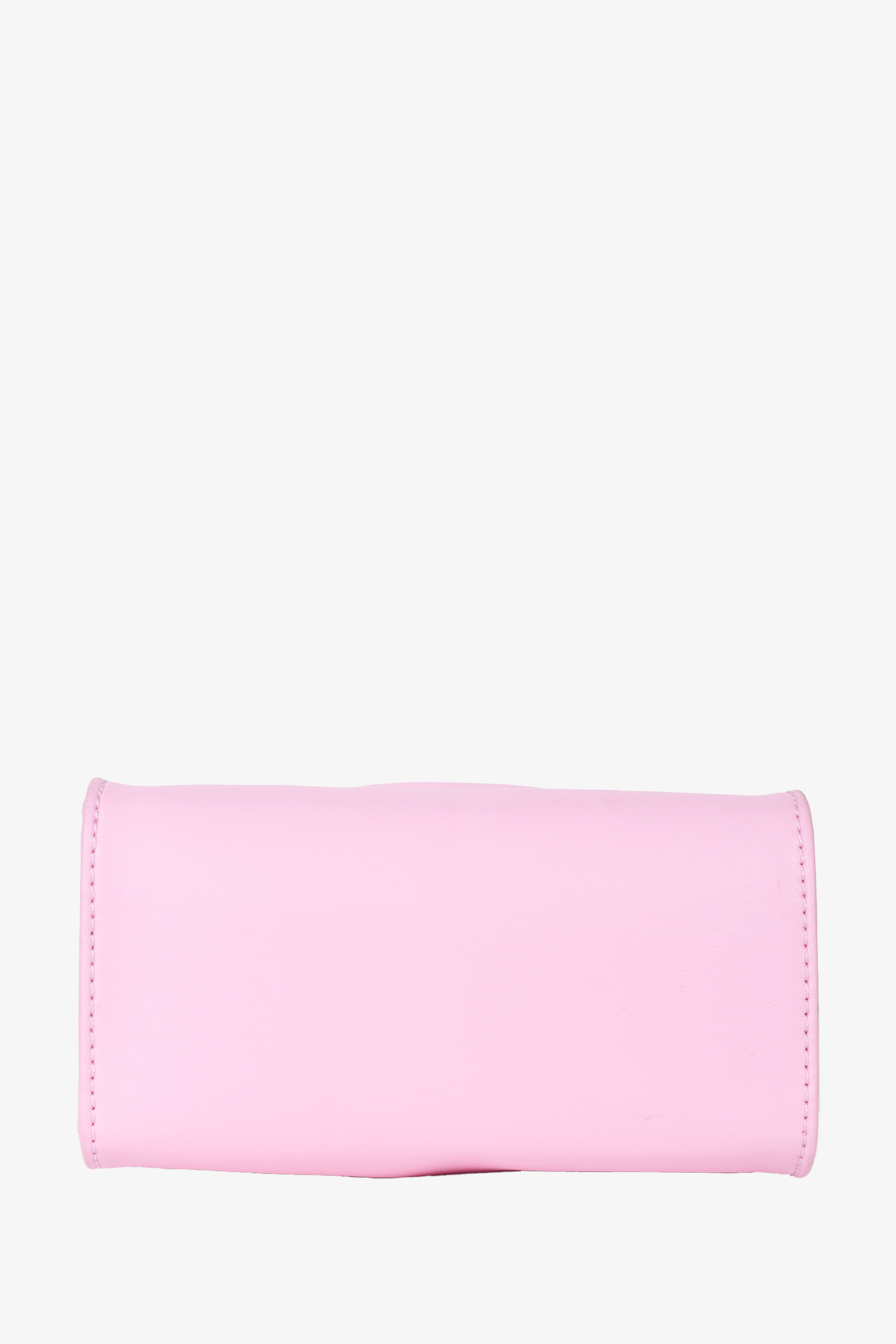 Telfar Pink Faux Leather Small Crossbody Bag