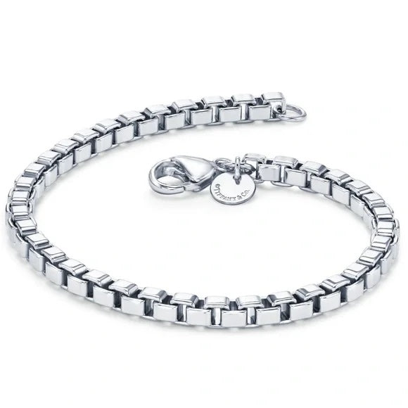 TIFFANY & CO. VENETIAN LINK STERLING SILVER BRACELET