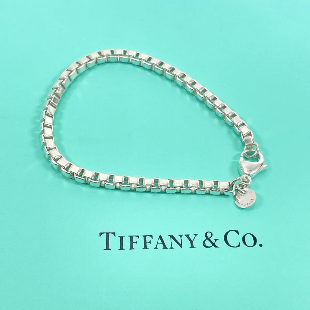 TIFFANY & CO. VENETIAN LINK STERLING SILVER BRACELET