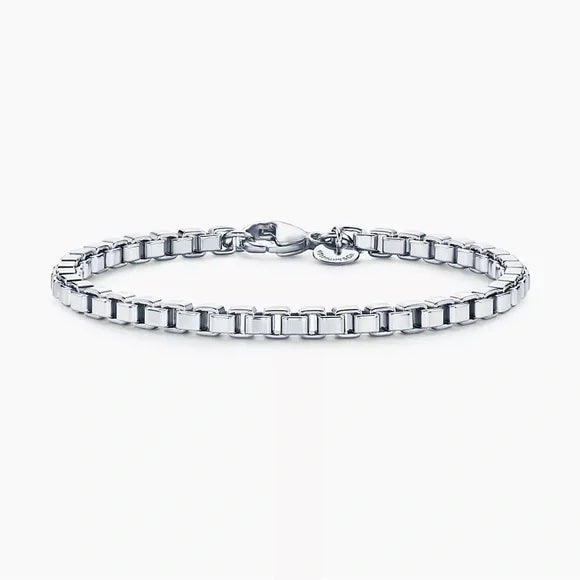 TIFFANY & CO. VENETIAN LINK STERLING SILVER BRACELET