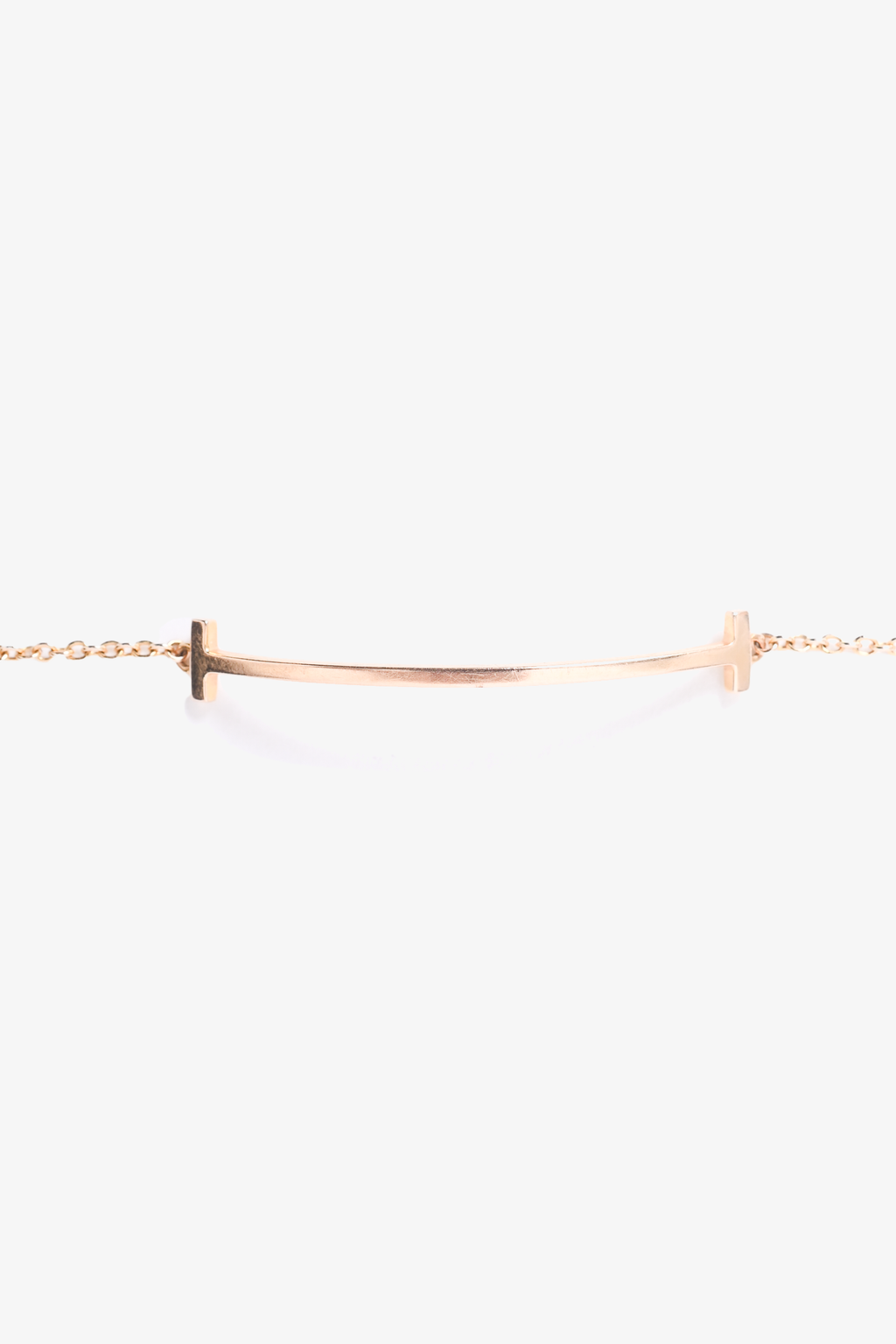 Tiffany & Co. 18K Rose 'Tiffany Smile' Bracelet