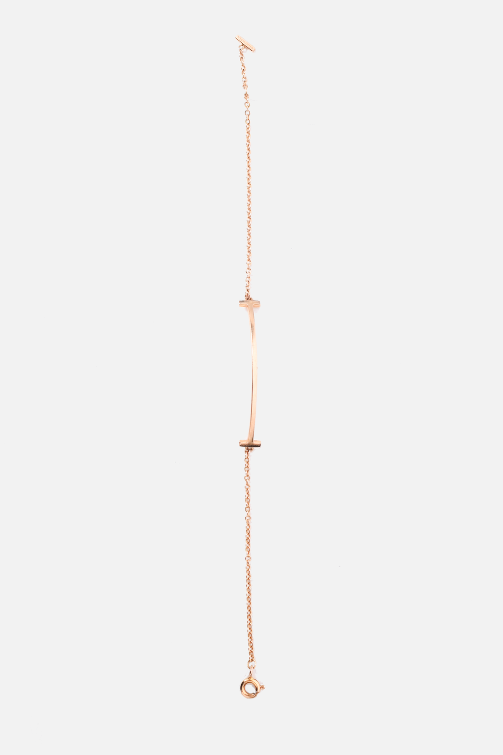 Tiffany & Co. 18K Rose 'Tiffany Smile' Bracelet