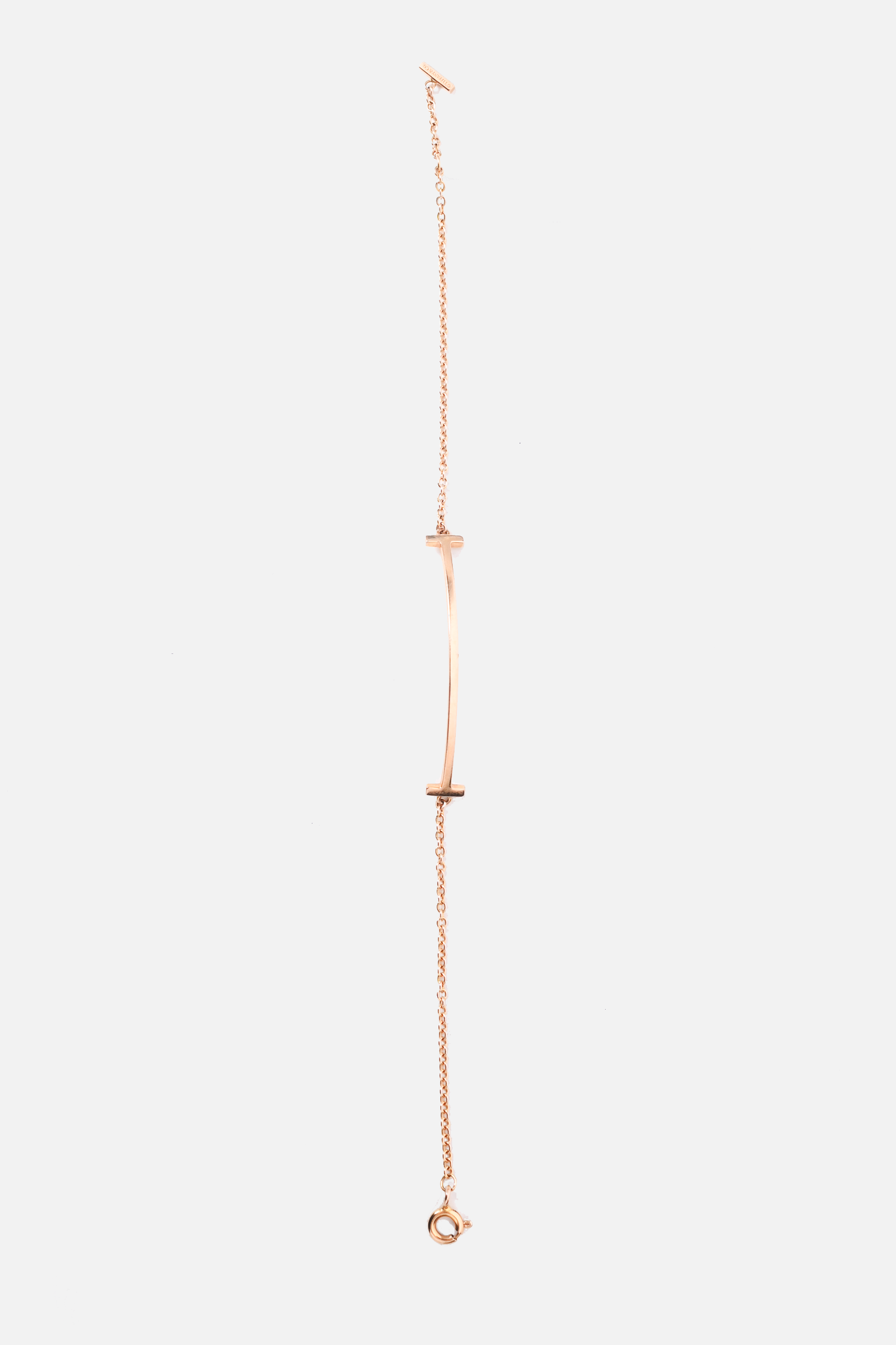 Tiffany & Co. 18K Rose 'Tiffany Smile' Bracelet