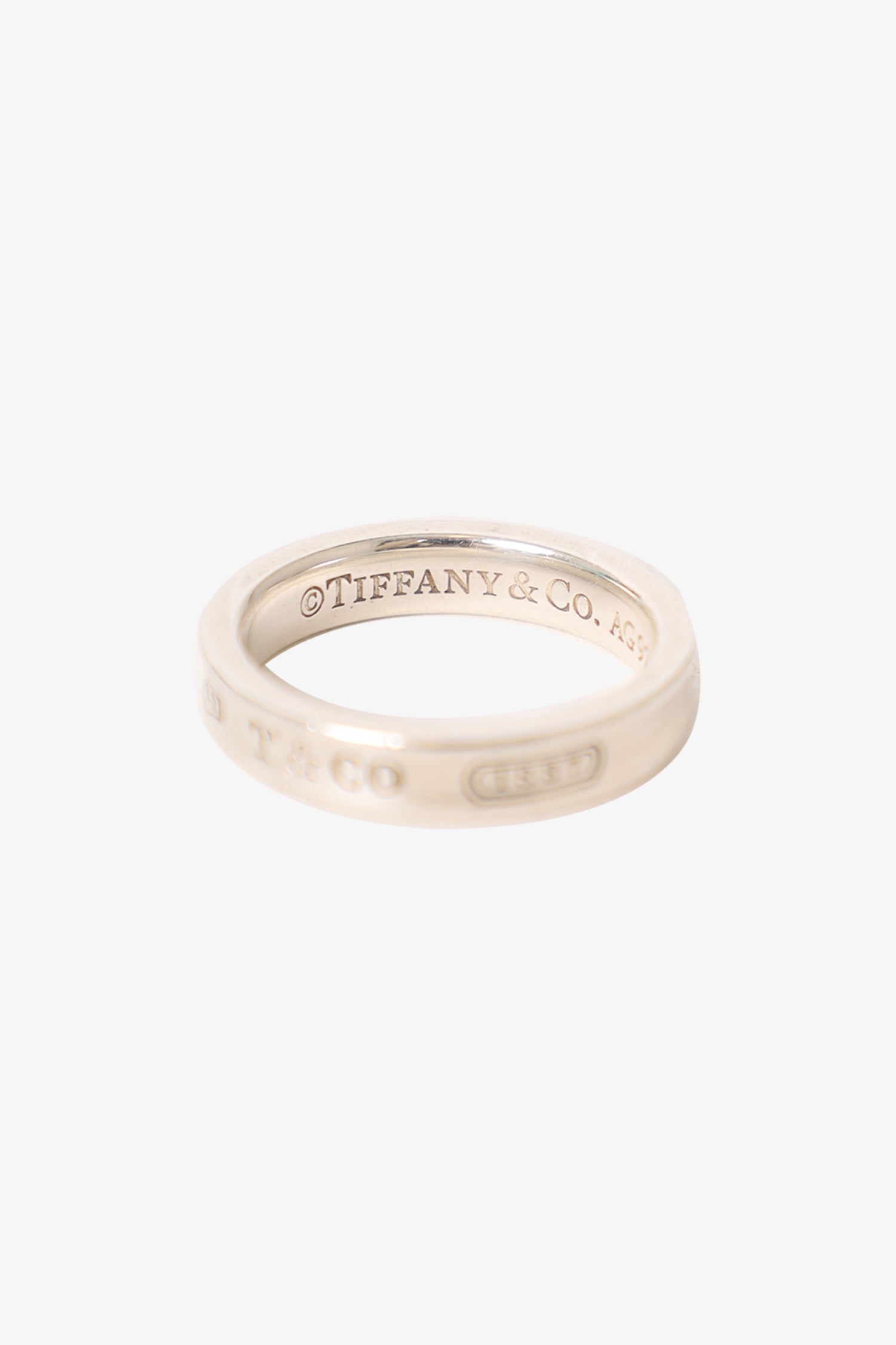 Tiffany & Co. Sterling Silver 1837 Ring