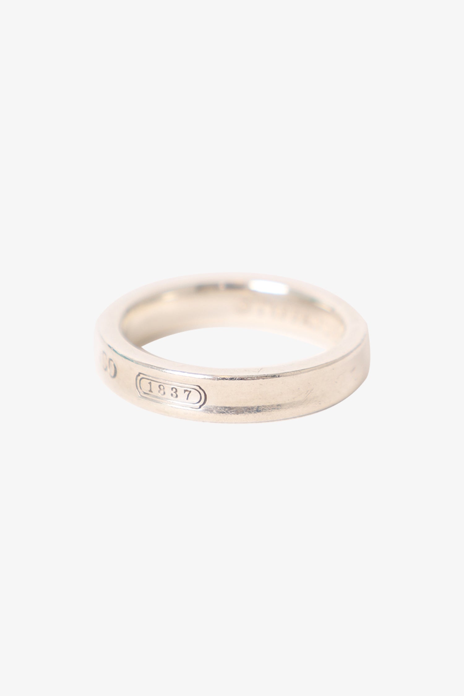 Tiffany & Co. Sterling Silver 1837 Ring