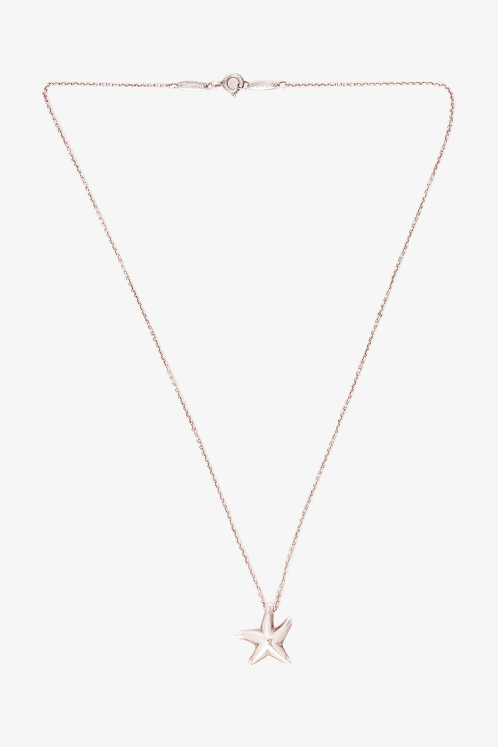 Tiffany & Co. Sterling Silver Sea Star Necklace